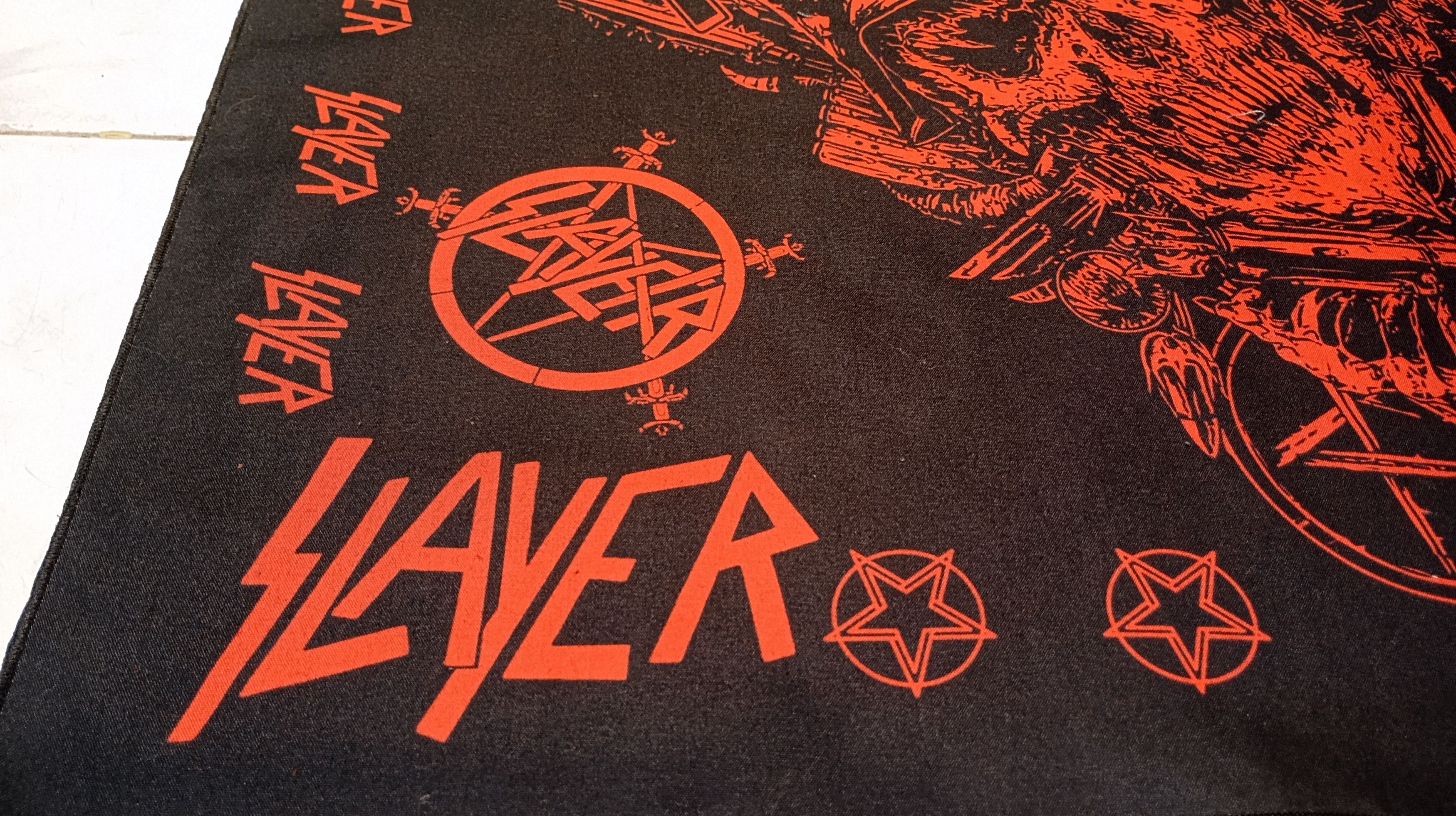 Band Tees Skulls Bandana Handkerchief Size ONE SIZE - 4 Thumbnail