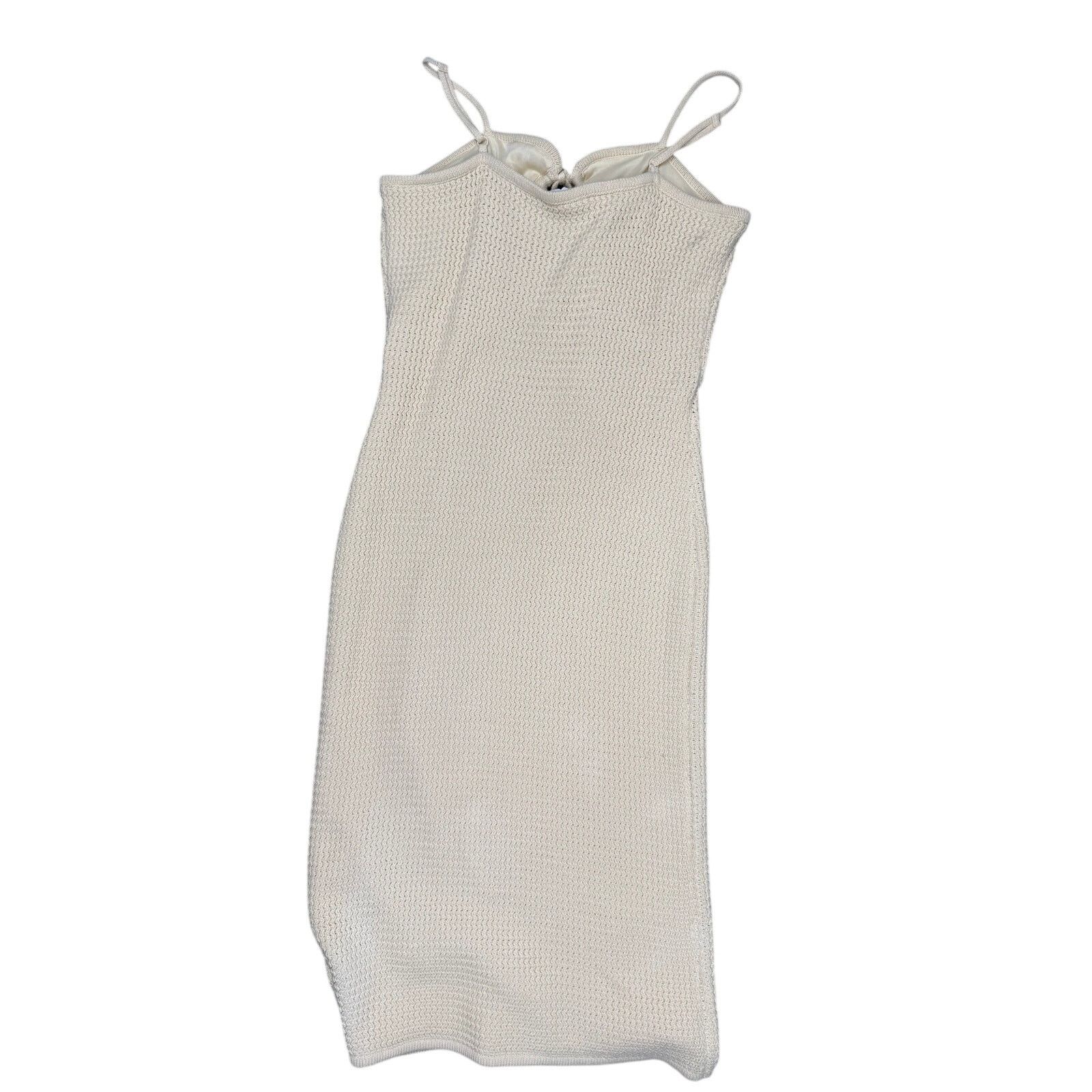 House of Harlow NEW House of Harlow 1960 Cream Crochet Dress Size Large Size L / US 10 / IT 46 - 2 Thumbnail