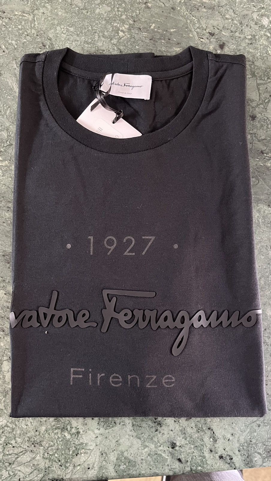 Salvatore Ferragamo Salvatore Ferragamo logo tshirt new with tags Size US S / EU 44-46 / 1 - 9 Thumbnail