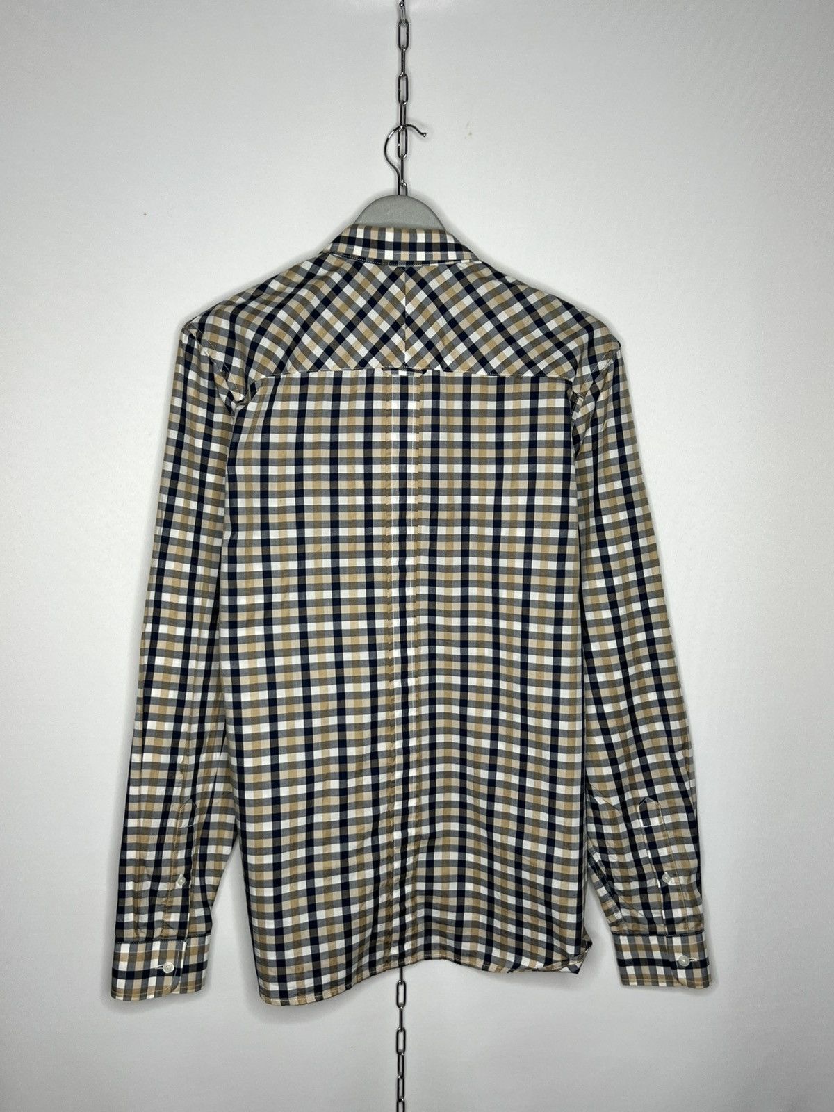 Fred Perry Fred Perry Plaid Shirt Tee Long Sleeve Casual Size US L / EU 52-54 / 3 - 6 Thumbnail