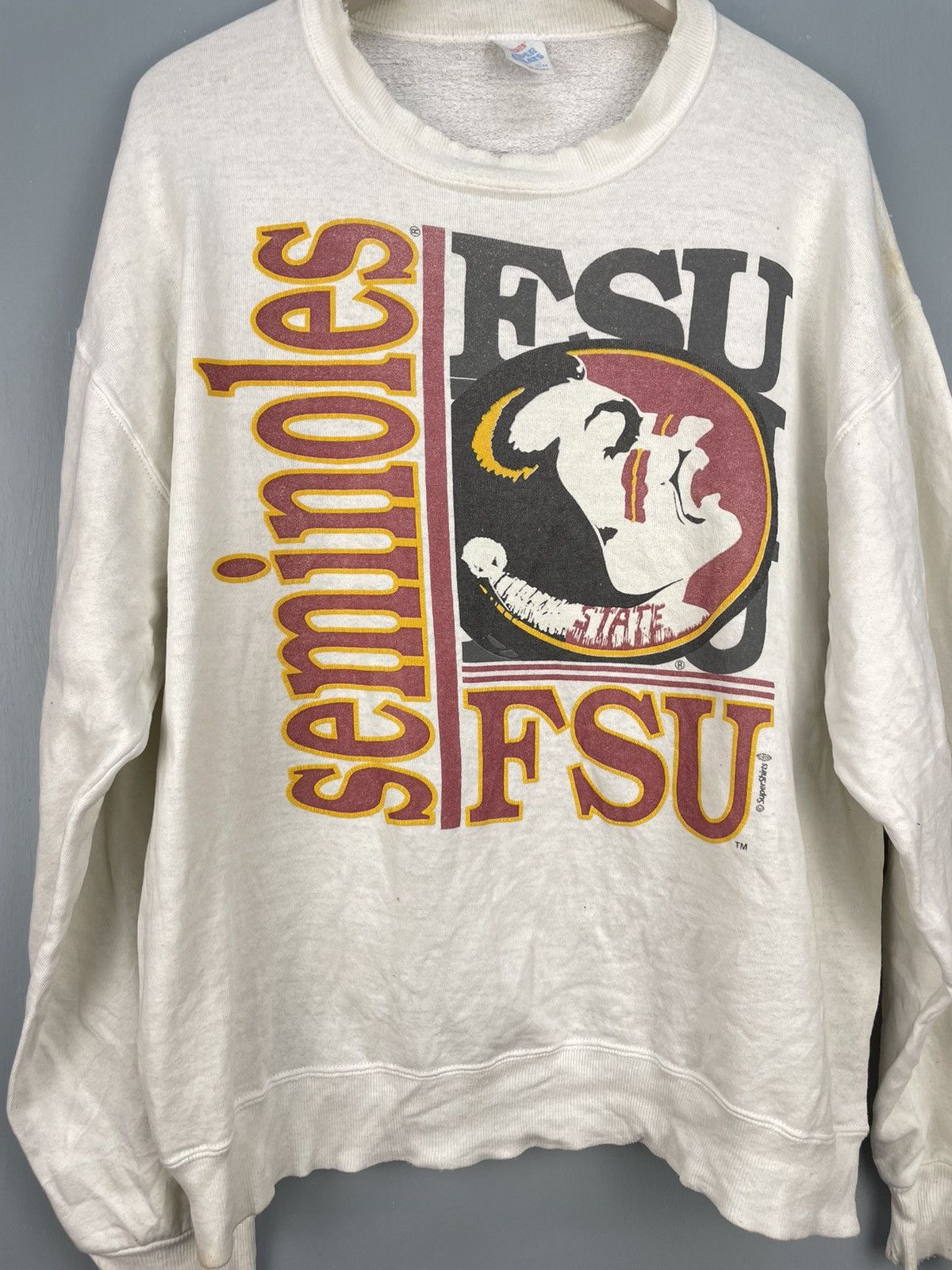 NCAA Vintage 90s Florida State University FSU Seminoles Size US L / EU 52-54 / 3 - 3 Thumbnail