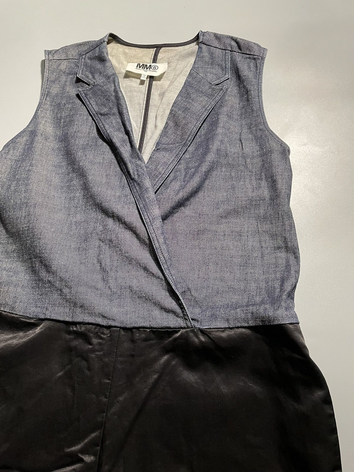 Maison Margiela Maison Margiela MM6 Womens One Piece Sleeveless Romper Size XS / US 0-2 / IT 36-38 - 5 Thumbnail