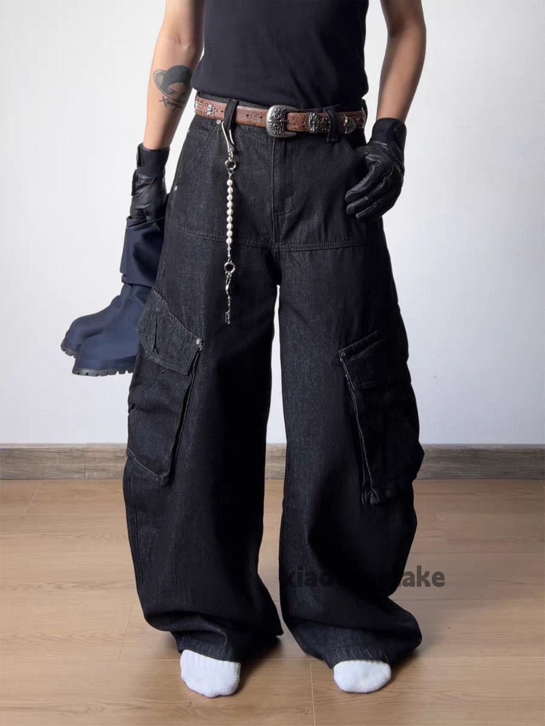 Vintage ltx utility y2k baggy military outdoor tactical cargo pants Size US 30 / EU 46 - 2 Thumbnail