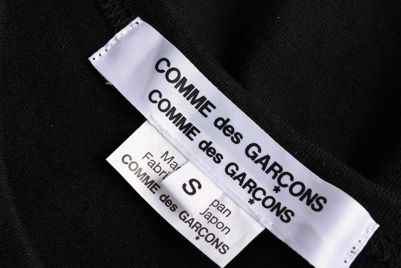 Comme des Garcons Women's Comme des Garçons Black Long Sleeve T-Shirt Size S Size S / US 4 / IT 40 - 5 Thumbnail