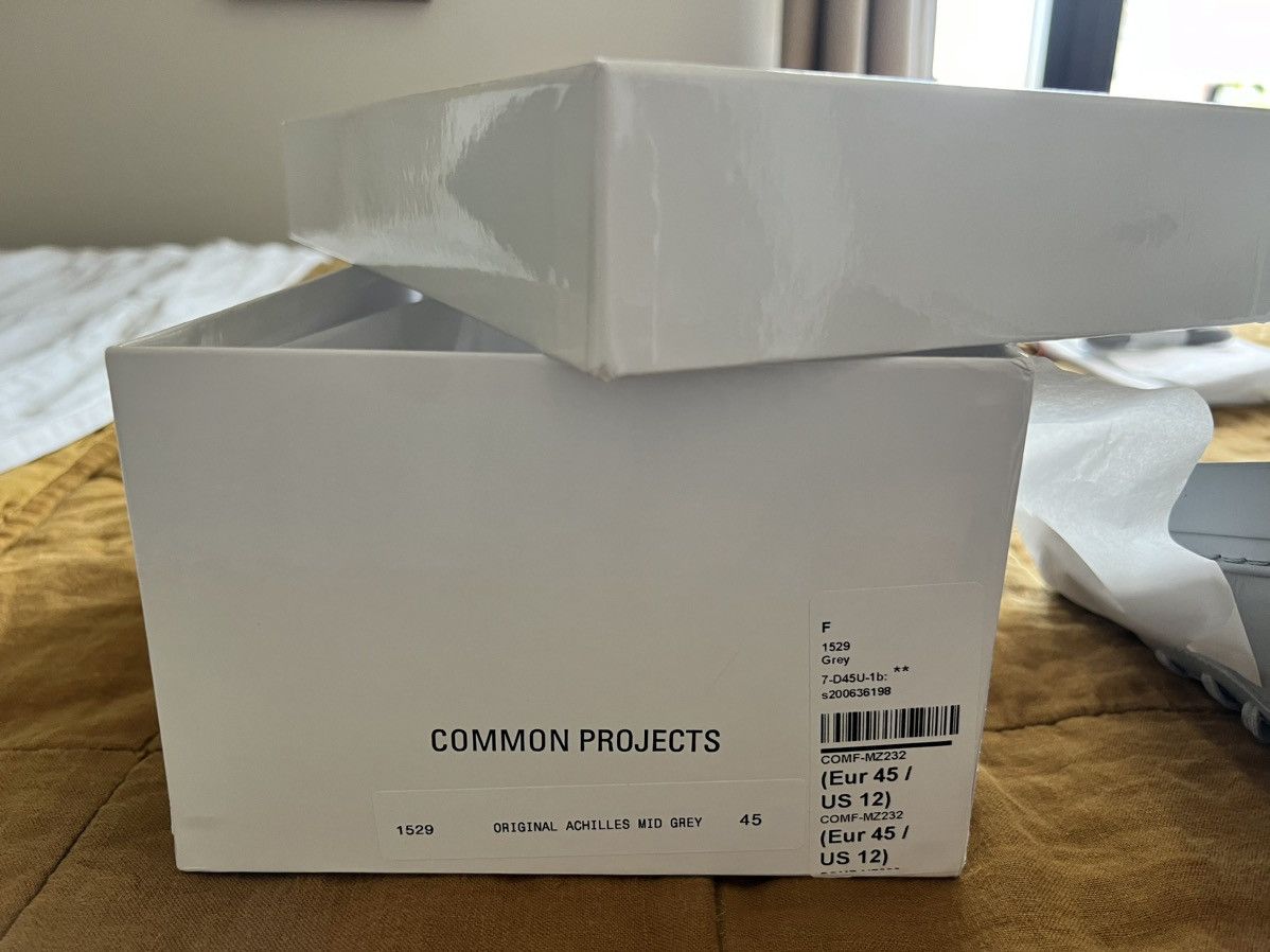 Common Projects Common Projects Achilles Mid Grey Size US 12 / EU 45 - 6 Thumbnail
