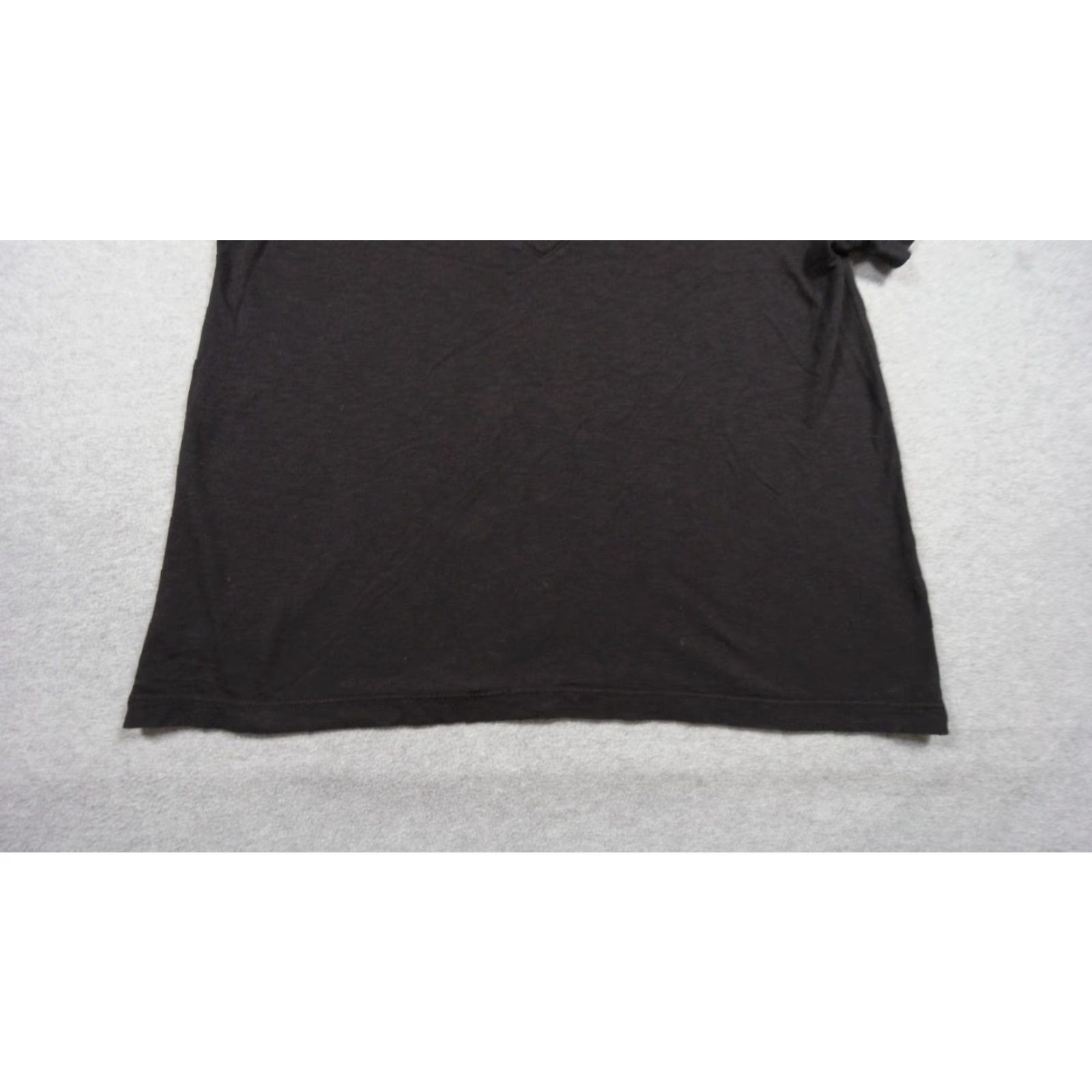 Marine Layer Marine Layer T-Shirt Womens XS Black V-Neck Relaxed Oversized Tee - Casual All Seasons Size XS / US 0-2 / IT 36-38 - 3 Thumbnail