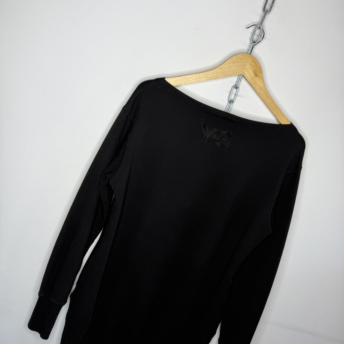 Y-3 Y-3 Yohji Yamamoto Long-sleeve Long Sweatshirt Avant Garde Size M / US 6-8 / IT 42-44 - 8 Thumbnail