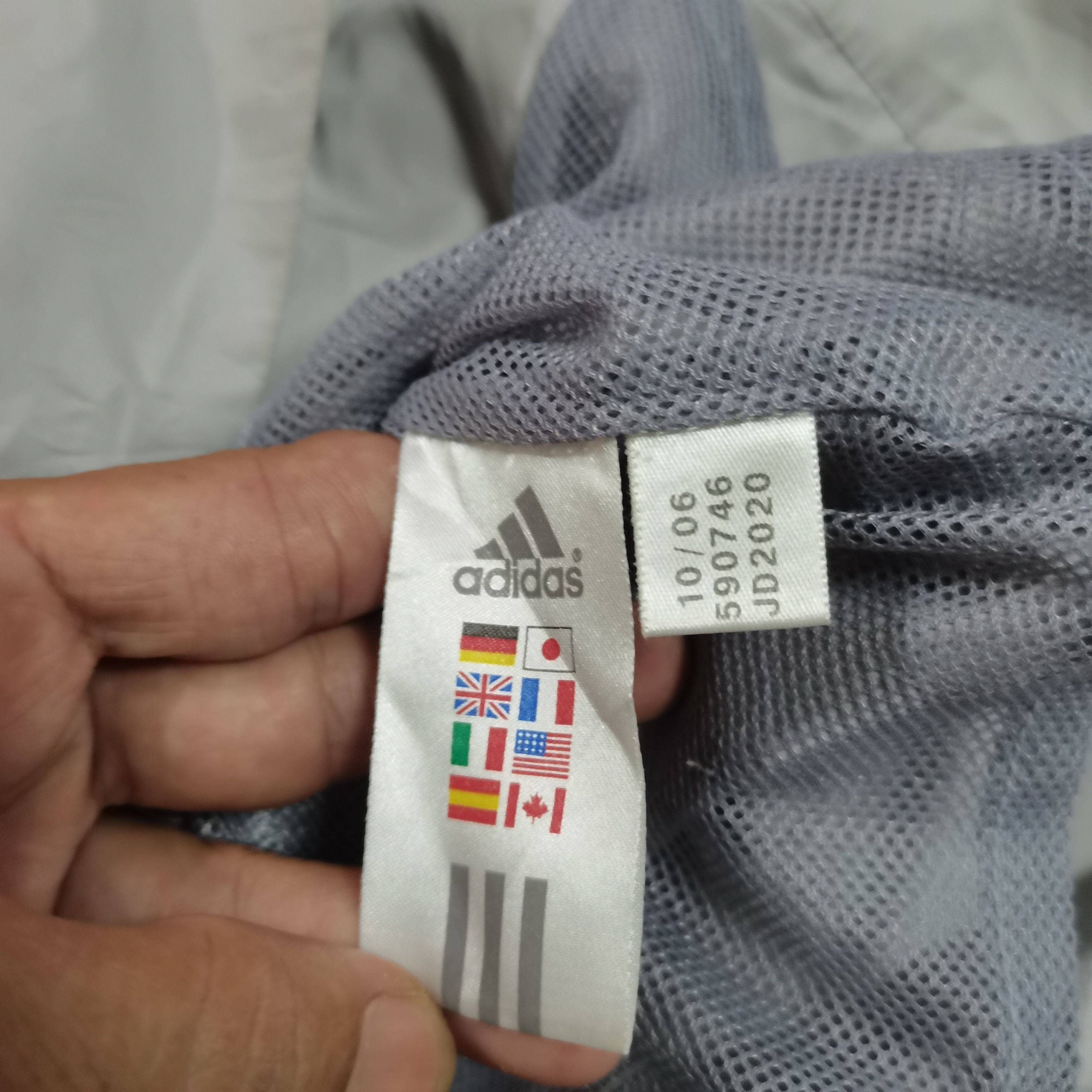 Adidas ADIDAS CLIMAPROOF Windbreaker Jacket Size L / US 10 / IT 46 - 6 Thumbnail