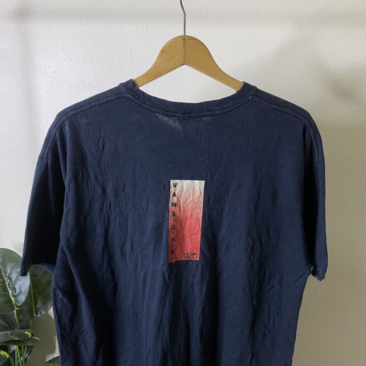 Vans Vintage 1990s Vans USA Skateboard Skater T Shirt Size US L / EU 52-54 / 3 - 2 Thumbnail