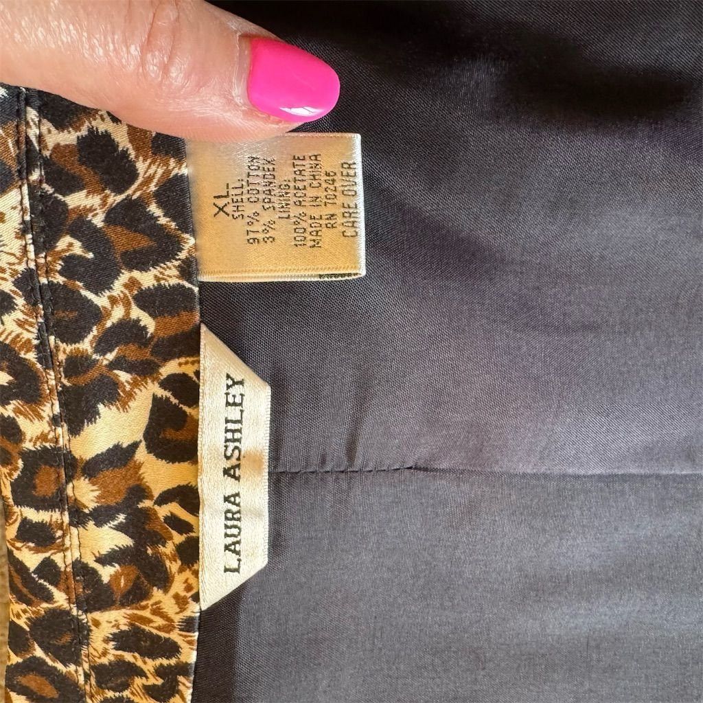 Laura Ashley Women's Laura Ashley XL Animal Print Blazer Jacket Multicol Size XL / US 12-14 / IT 48-50 - 9 Thumbnail
