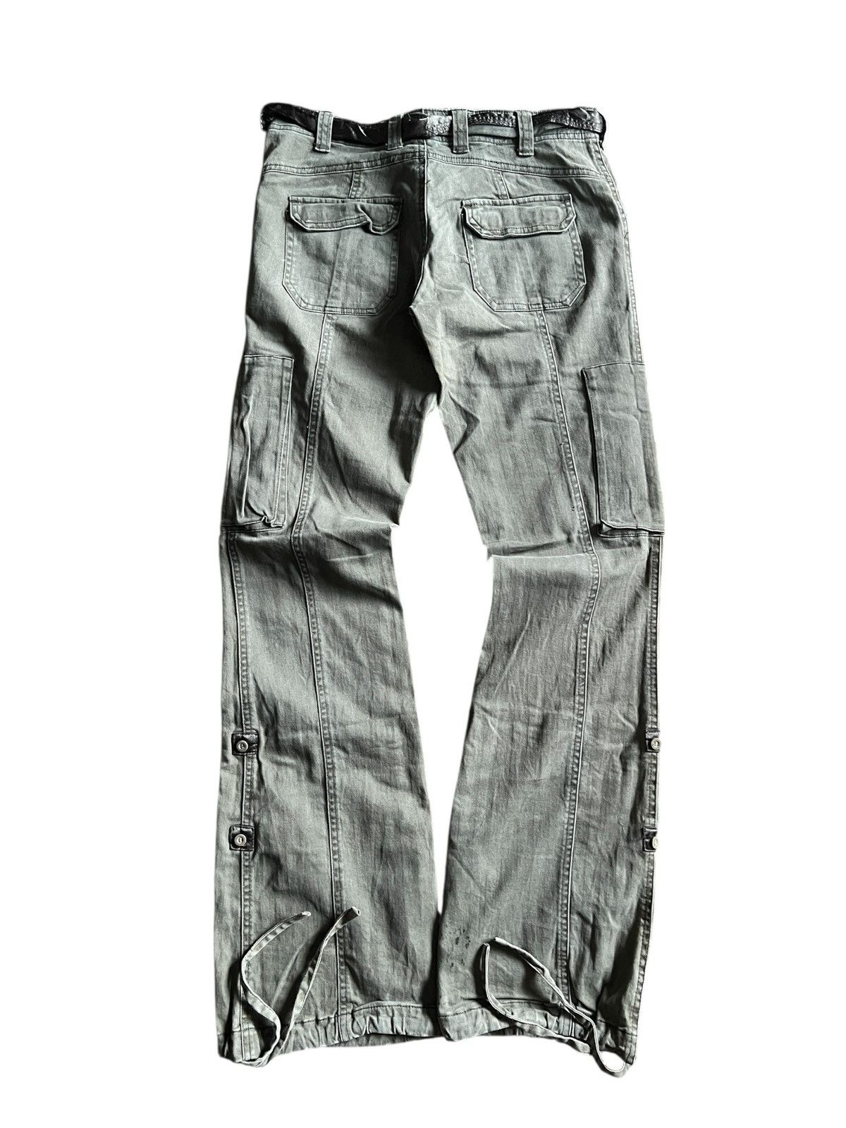 Vintage 1990s Tough Jeansmith Bondage Pants Size 28" / US 6 / IT 42 - 3 Thumbnail