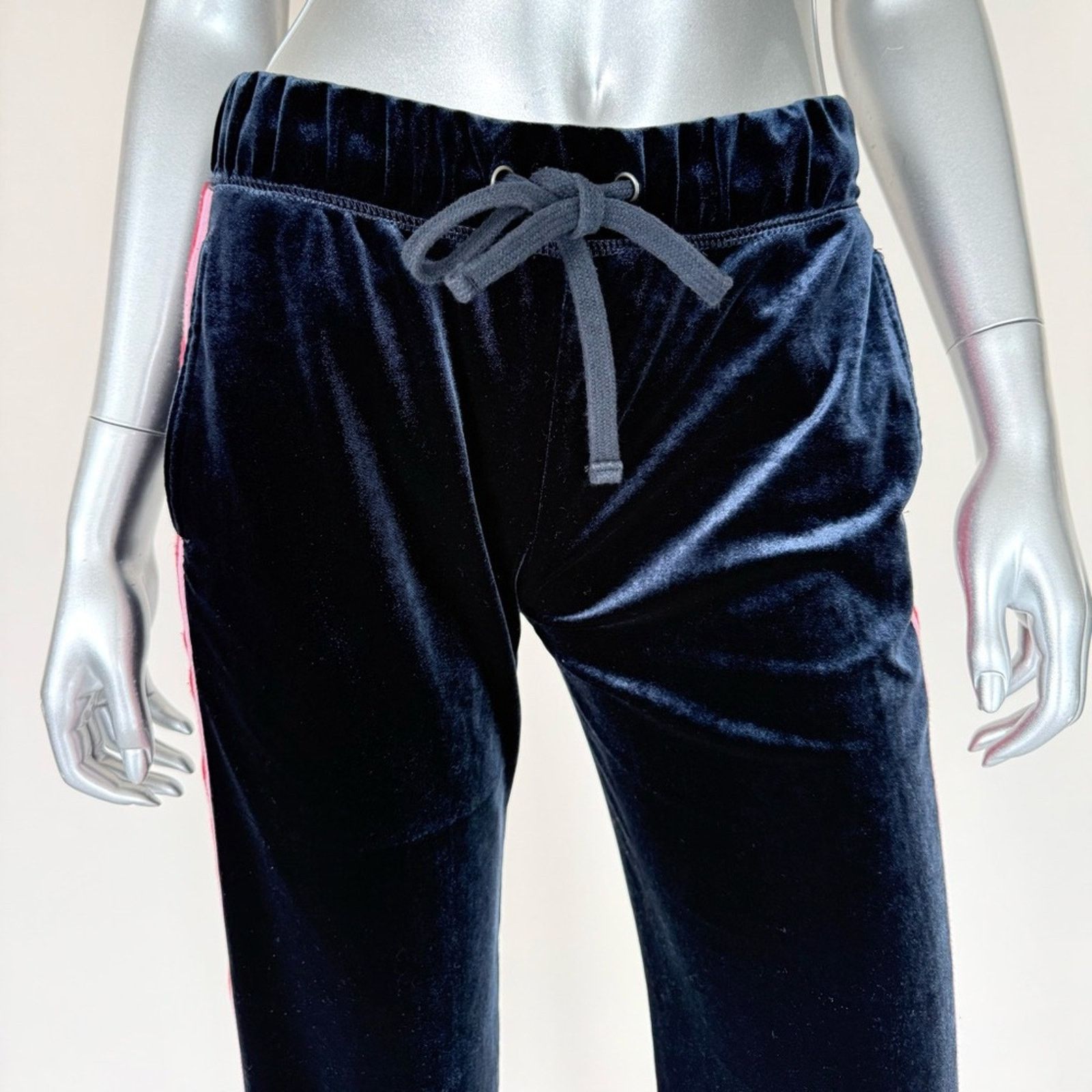 Abercrombie & Fitch Abercrombie&Fitch women blue velvet pants size XS Size 24" / US 00 / IT 34 - 2 Thumbnail