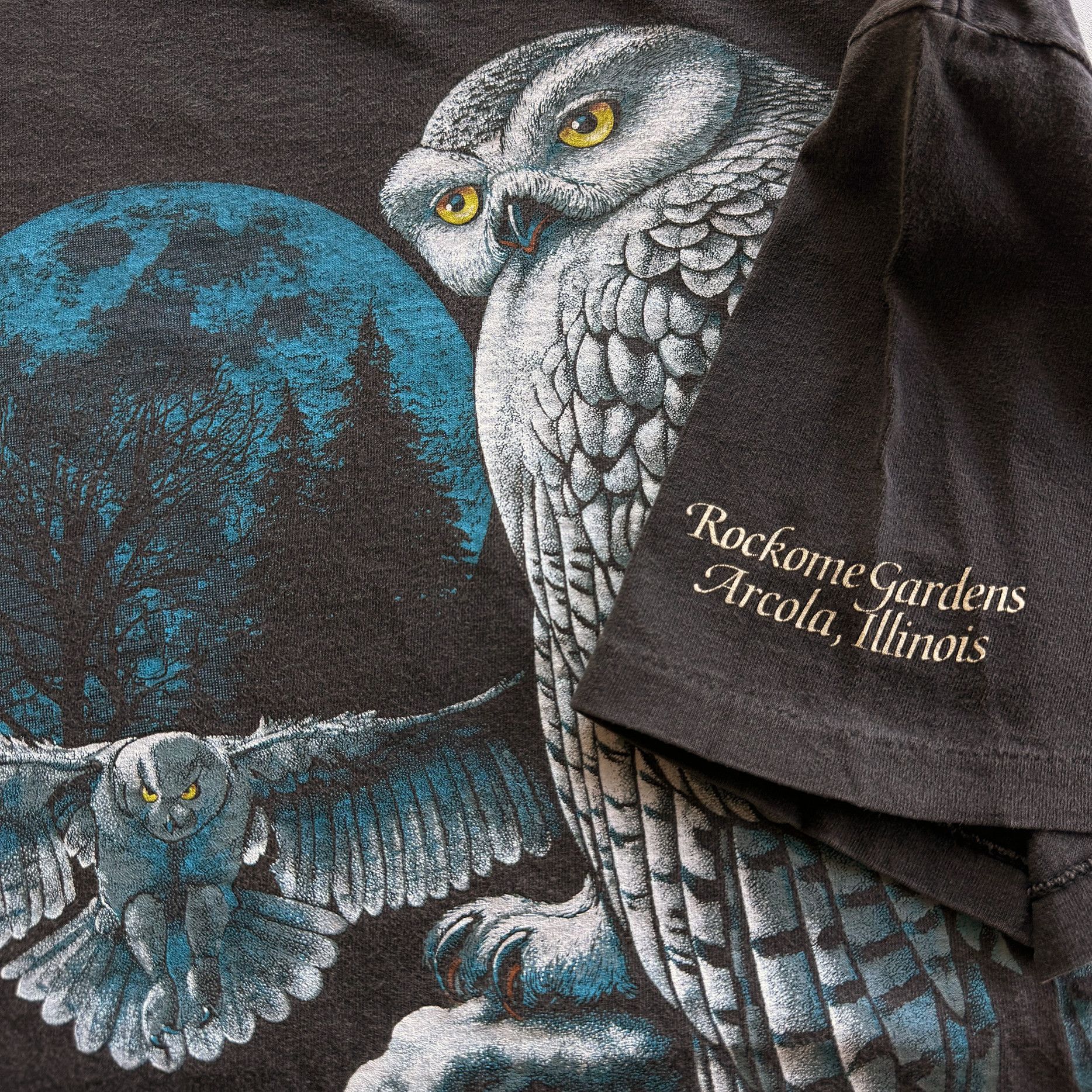 Vintage 1996 Vintage Snowy Owl Tee Size US XL / EU 56 / 4 - 4 Thumbnail