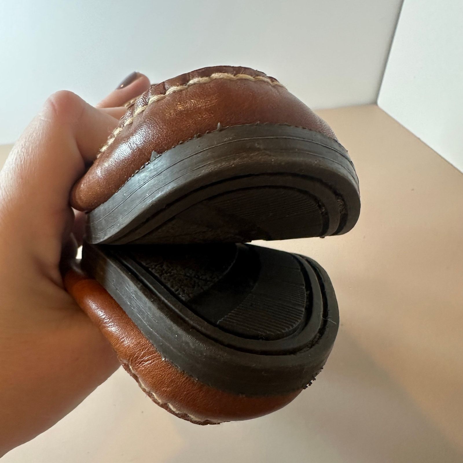 Other Decoys Auditions Leather Slip On Loafers Flats 10.5 10.5N Size US 10.5 / IT 40.5 - 9 Thumbnail