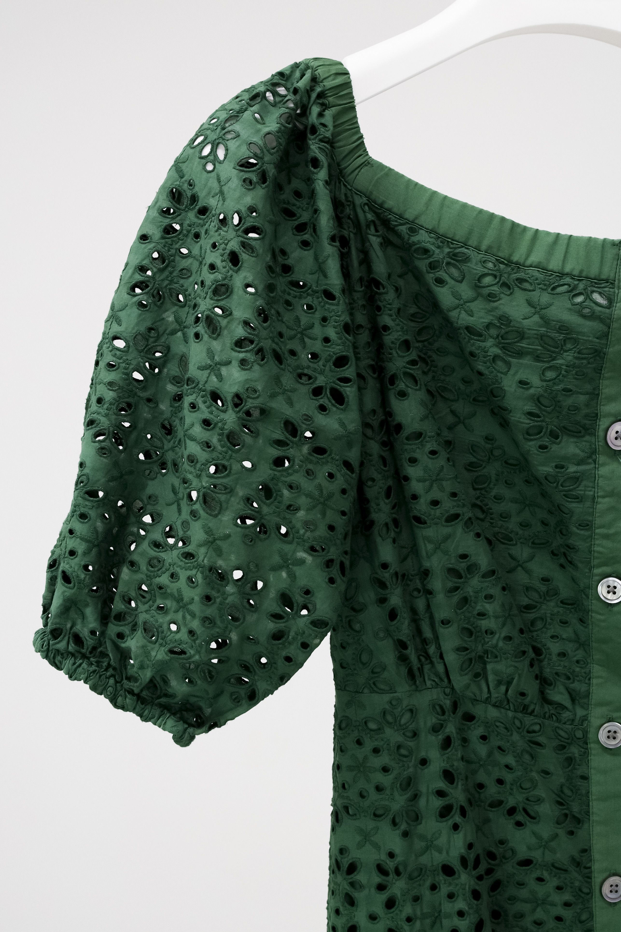 green emerald velvet dress Satori Eyelet Maxi Dress - Navy