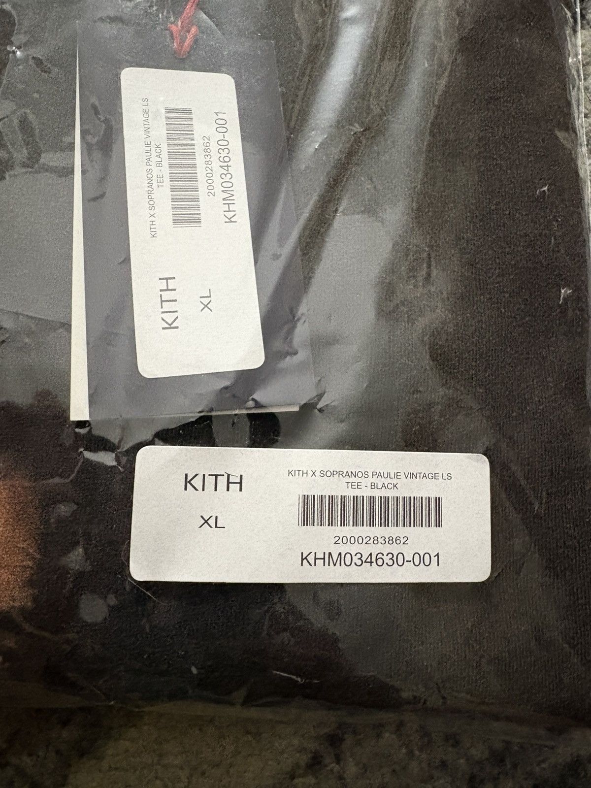 Kith Kith x The Sopranos Paulie Vintage Long Sleeve Tee Size US XL / EU 56 / 4 - 4 Thumbnail