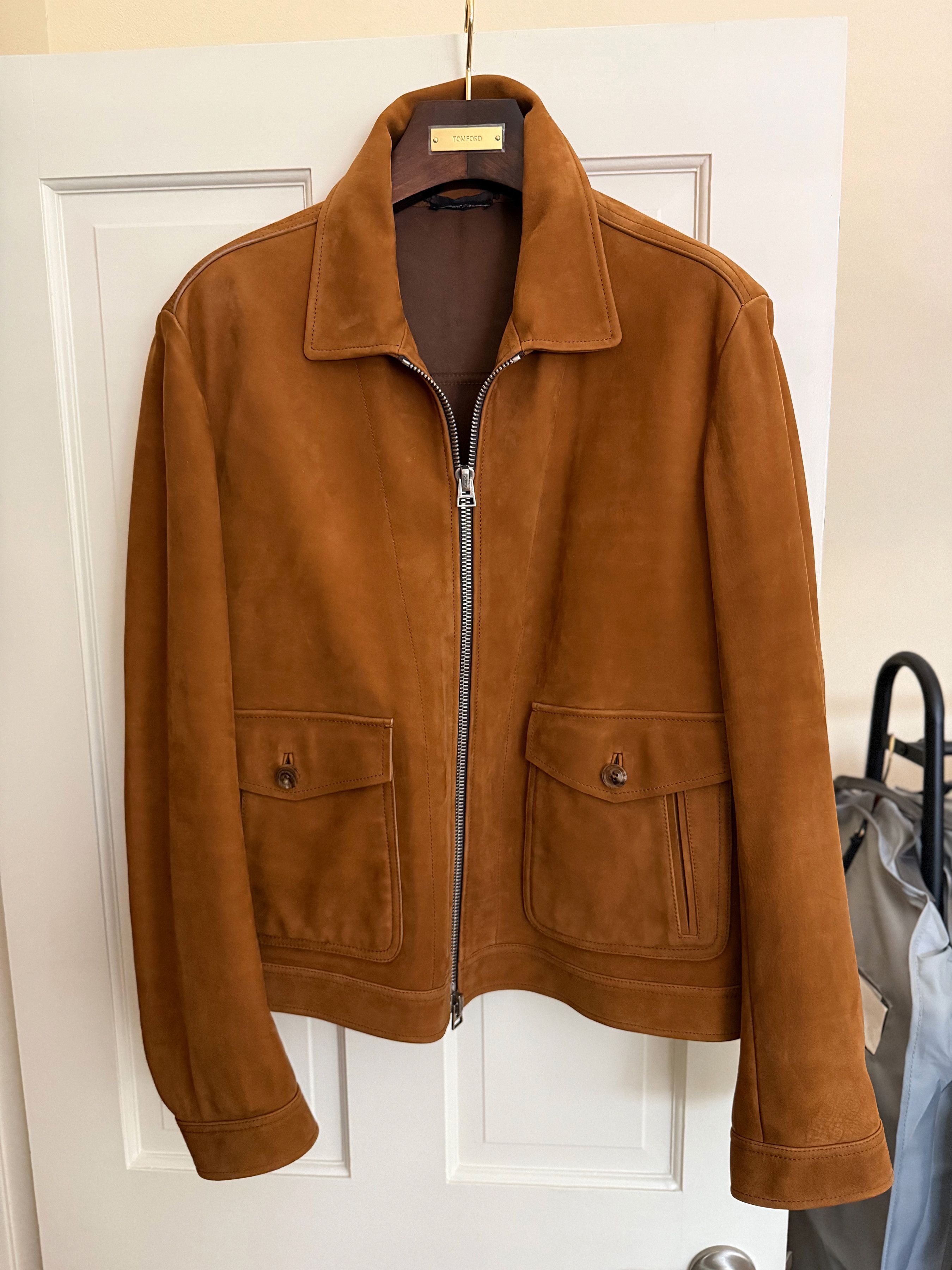 Tom Ford Fits smaller, A Menswear Grail, Rare Bovine Leather Jacket Size US XXL / EU 58 / 5 - 14 Thumbnail