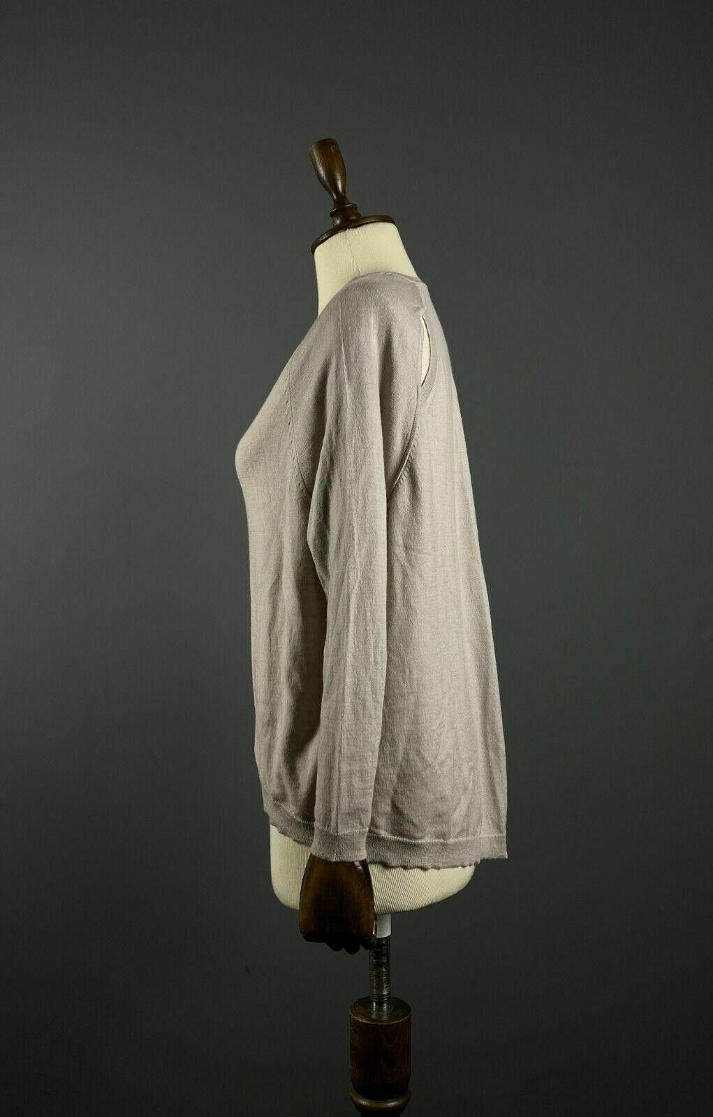 Designer Dorothee Schumacher Grey Modern Oversized Sweater Size M / US 6-8 / IT 42-44 - 4 Thumbnail