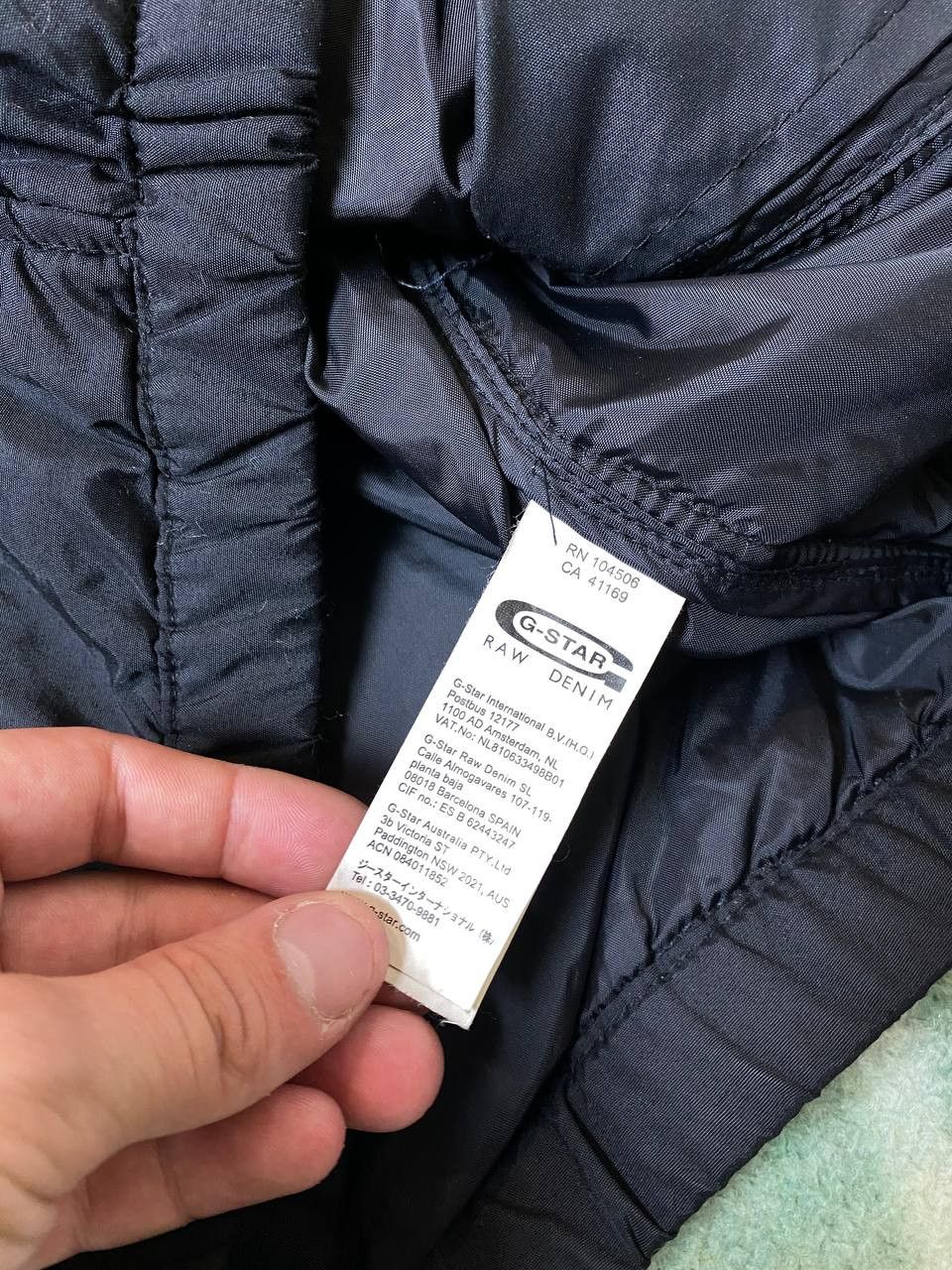 vintage Y2K G-Star Raw logo black jacket Streetwear