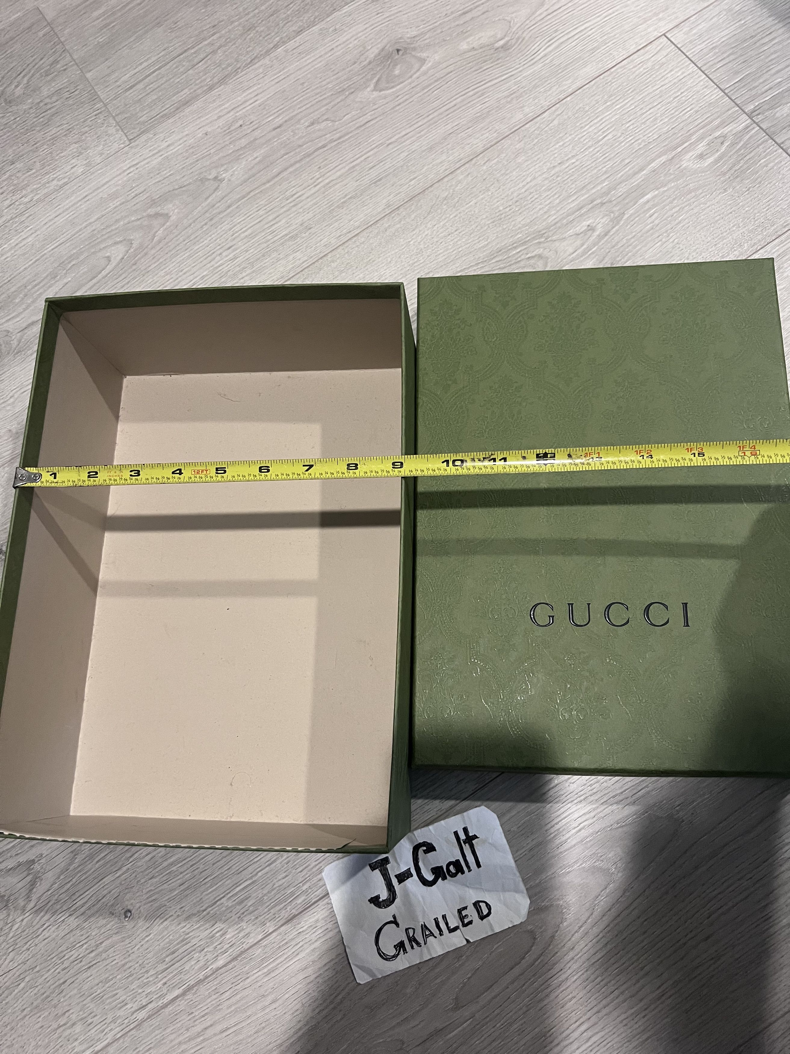 Gucci Gucci empty shoe box with duster Size ONE SIZE - 2 Thumbnail