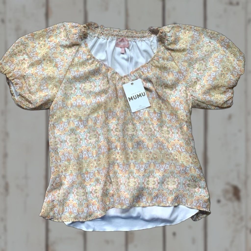 Show Me Your MuMu Show Me Your MuMu Shirt Blouse XS Women Multicolor NWT Regular Size XS / US 0-2 / IT 36-38 - 1 Thumbnail