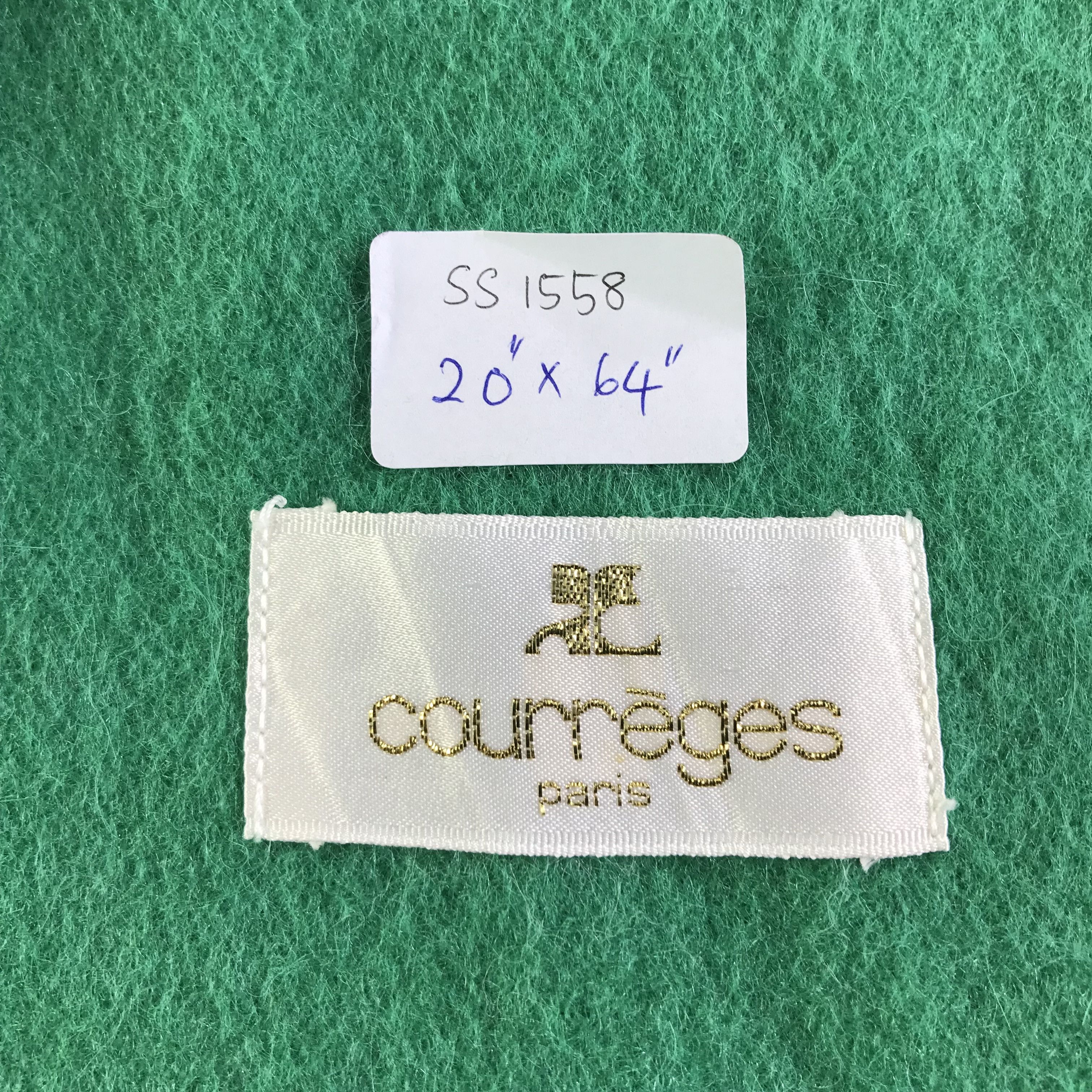 Courreges Courreges Oversize Scarf / Muffler / Neckwear SS1558 Size ONE SIZE - 7 Thumbnail