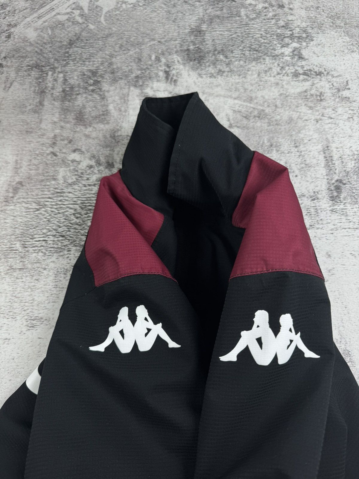 Kappa Aston Villa #35 Player Issue Match Worn Soccer Light Track Jacket Windbreaker Size US S / EU 44-46 / 1 - 10 Thumbnail