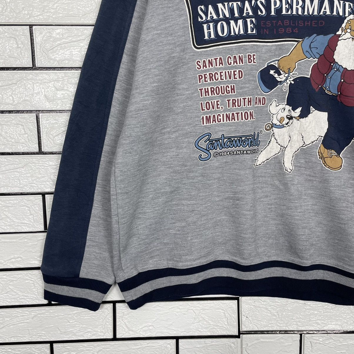 Japanese Brand Santa World Big Print Sweatshirt Size US L / EU 52-54 / 3 - 3 Thumbnail