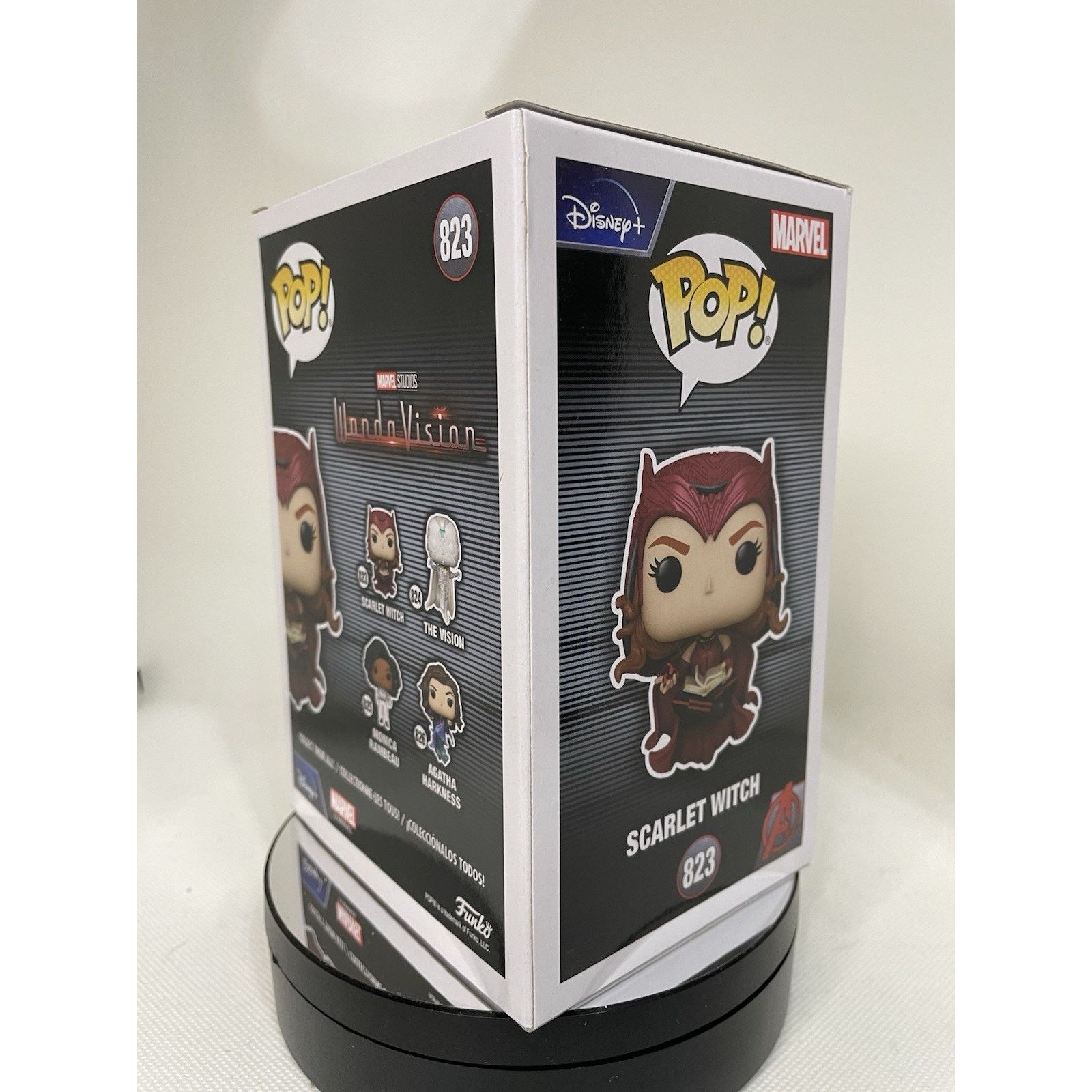 Marvel Comics Funko Pop! Scarlet Witch #823 - Wandavision - Pop Protector Size ONE SIZE - 6 Thumbnail