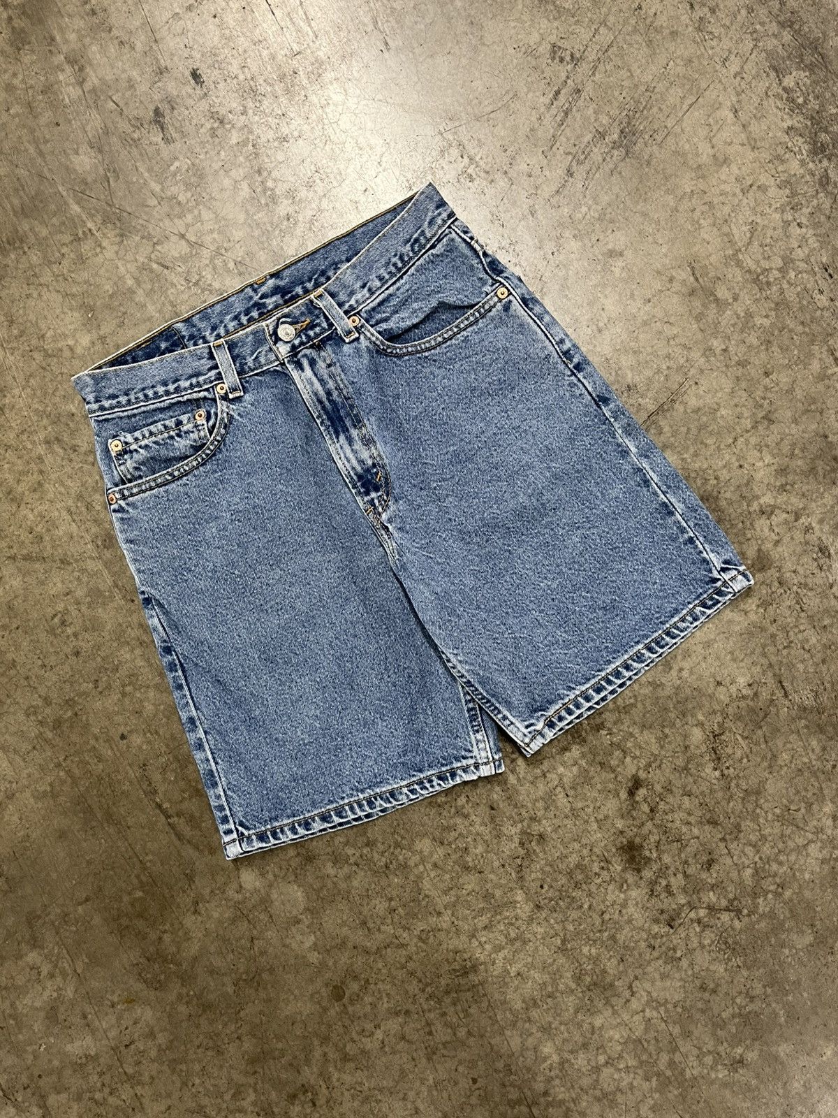 Levi's Levis vintage 550 jorts streetwear hype baggy summer Size US 30 / EU 46 - 5 Thumbnail