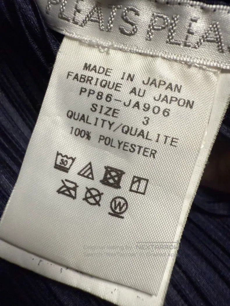 Issey Miyake Issey Miyake Navy Long Cardigan Size L / US 10 / IT 46 - 3 Thumbnail