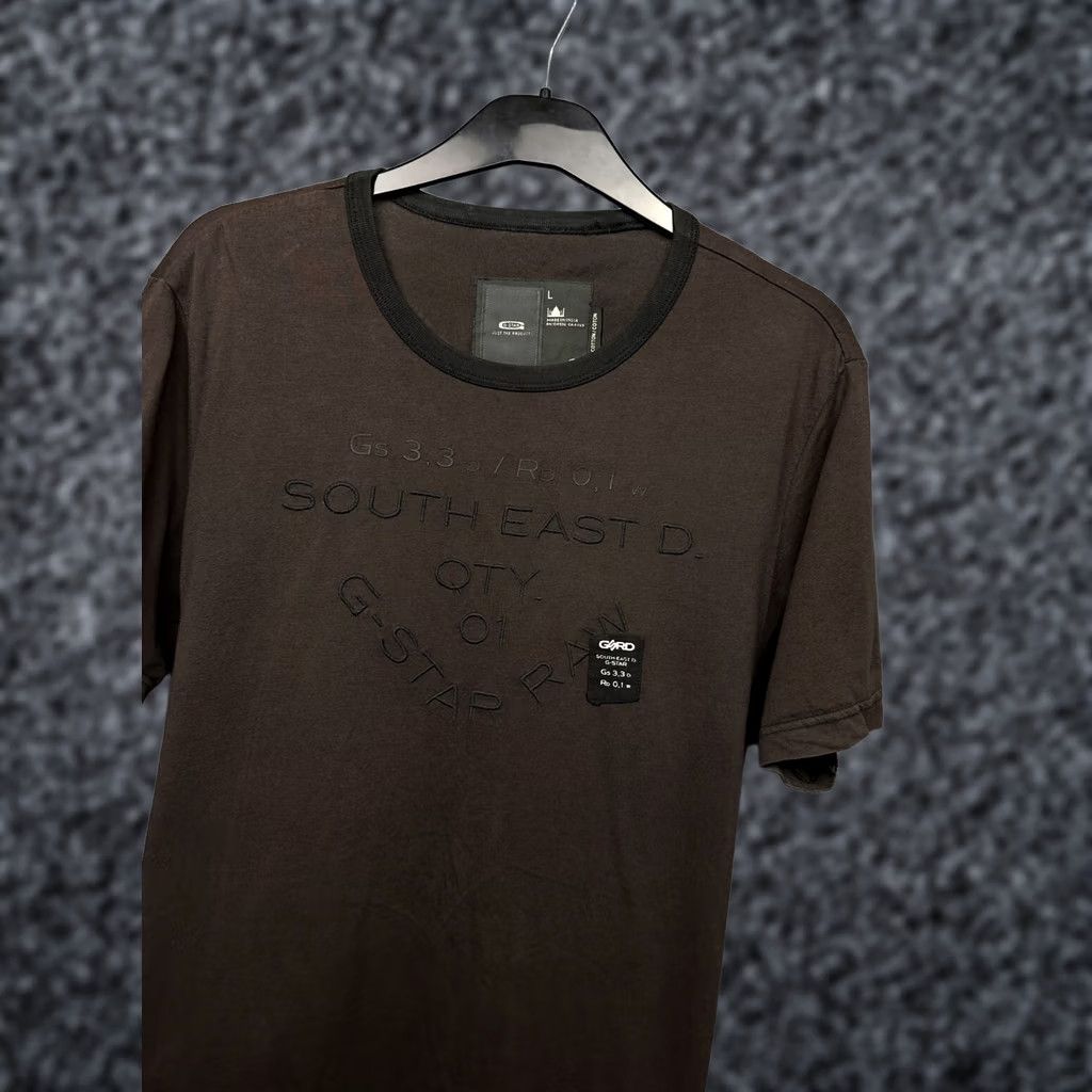 G-Star G Star Raw Vintage T-Shirt Mens L T-Shirt Brown Stars US-Size L Size US L / EU 52-54 / 3 - 1 Thumbnail