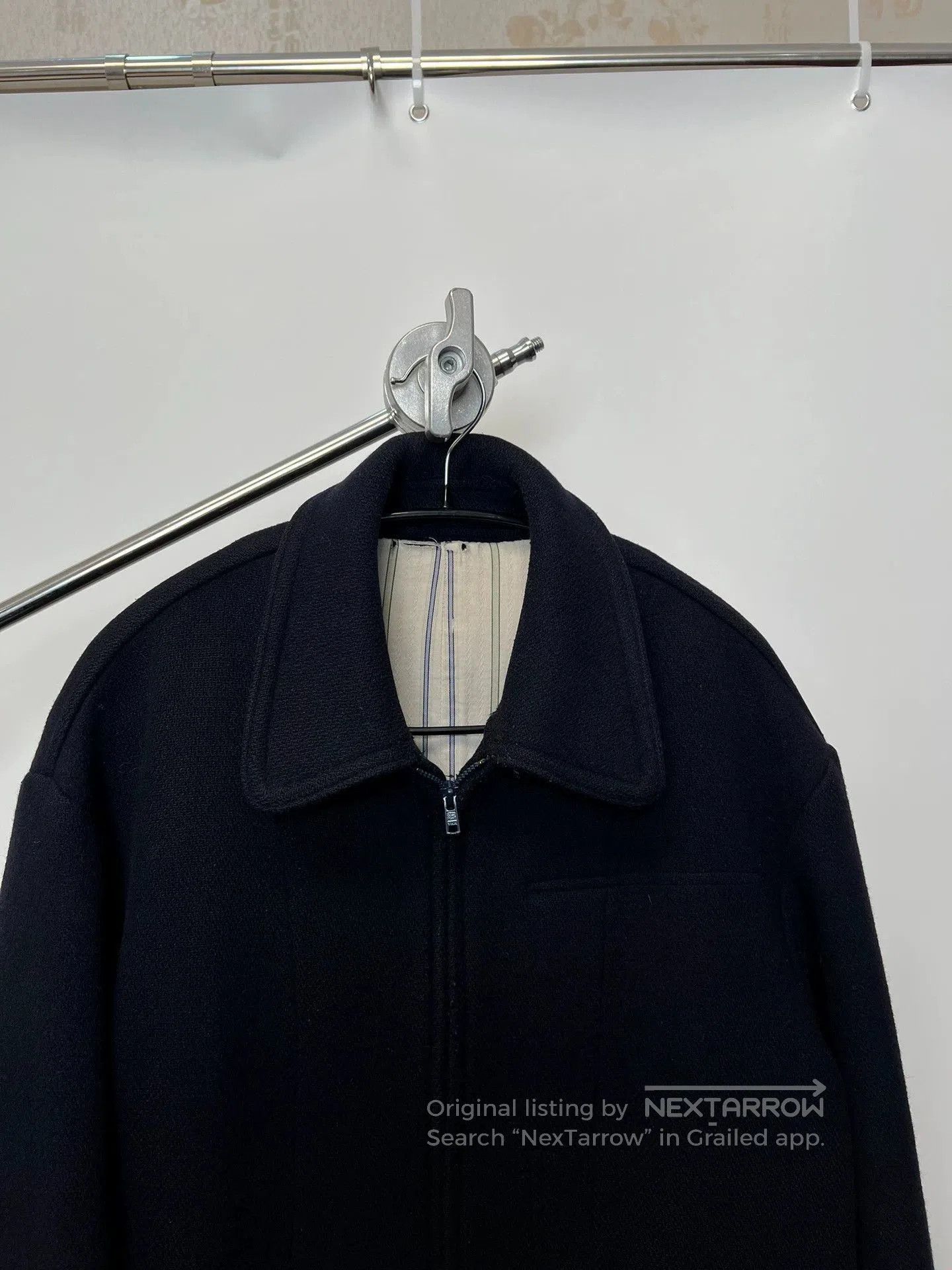 Yohji Yamamoto Black Long Sleeve Zip. Size US L / EU 52-54 / 3 - 3 Thumbnail