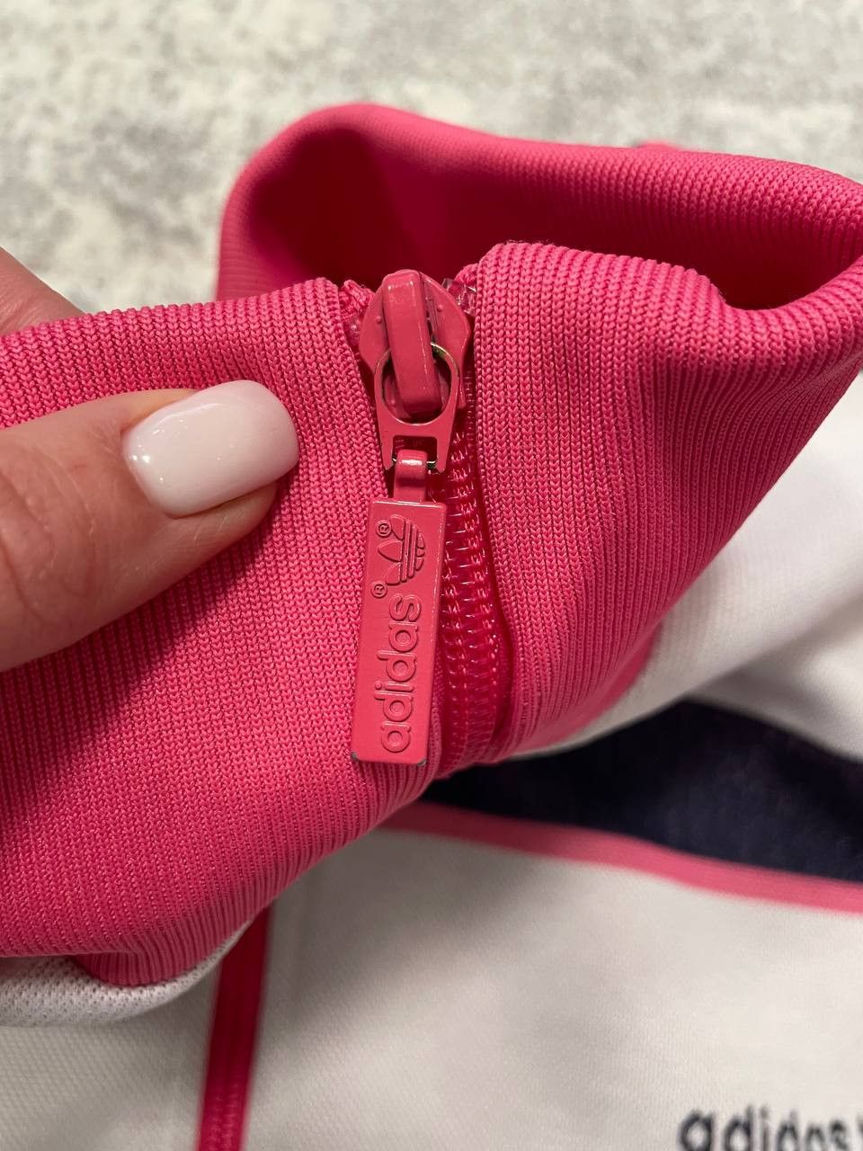 Adidas Adidas Originals Track Jacket Pink Striped Vintage Y2K Size US L / EU 52-54 / 3 - 11 Thumbnail