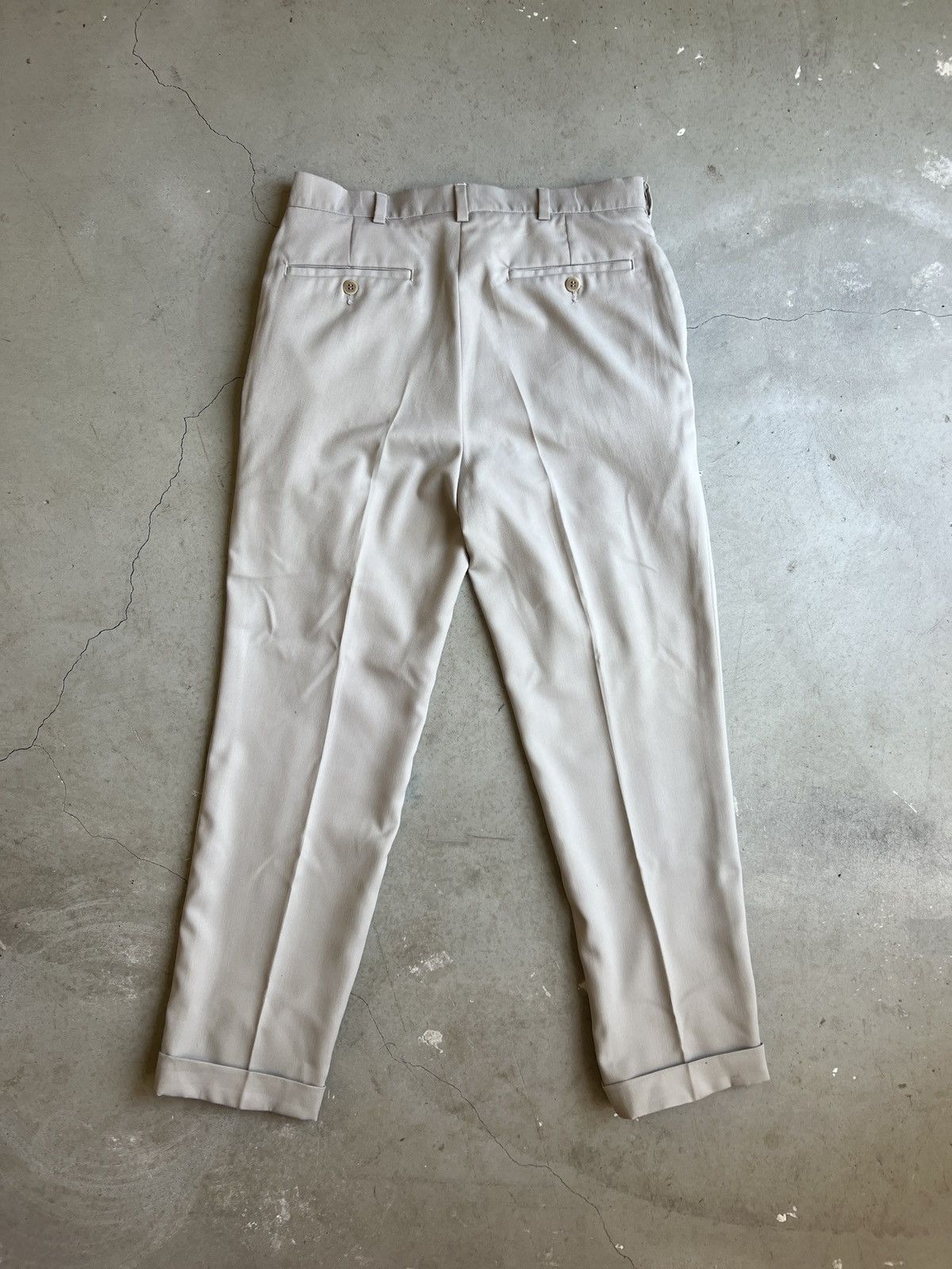 Vintage Pleated Suit Pants Size US 31 - 2 Thumbnail