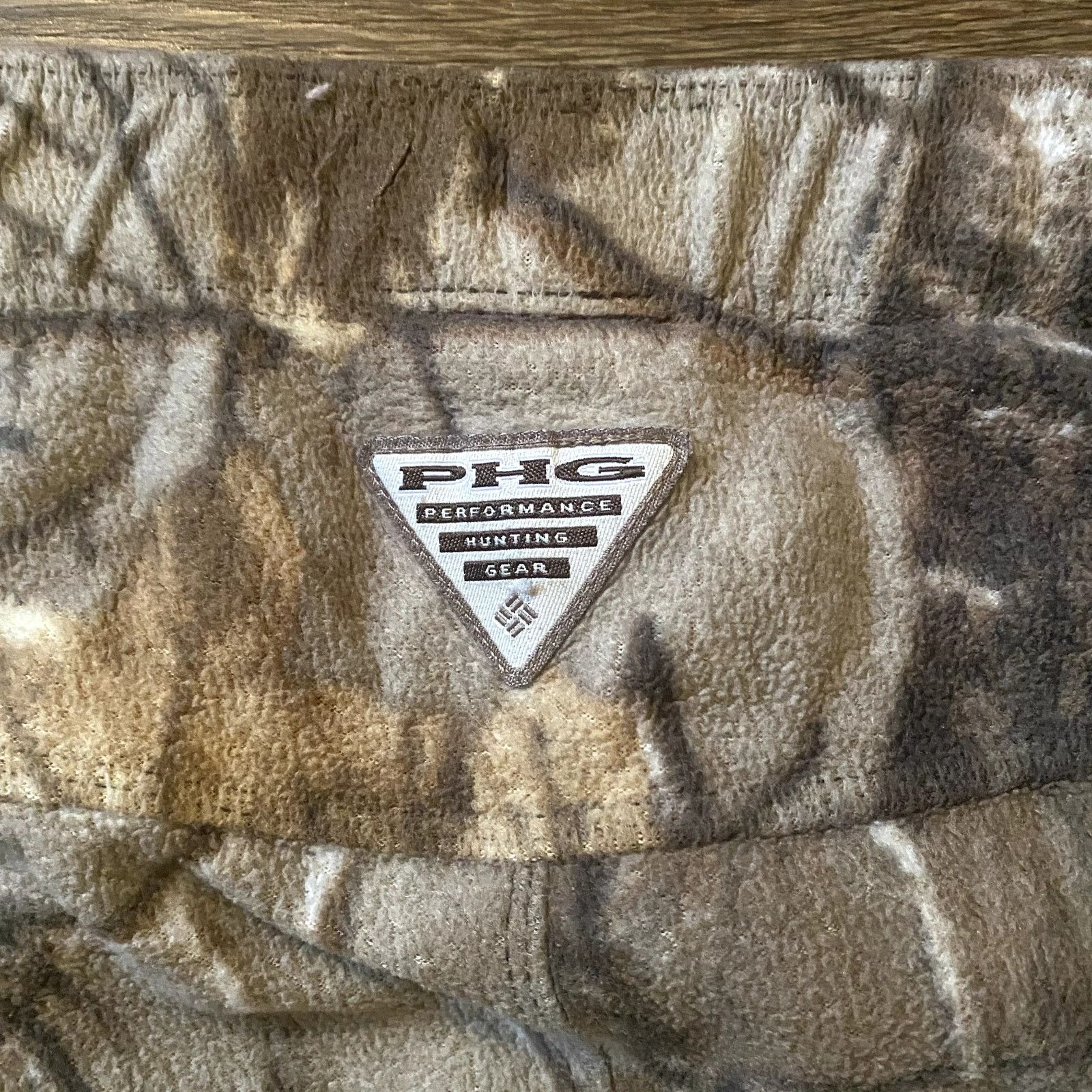Columbia Vintage Columbia PHG Real Tree Fleece Joggers Size US 36 / EU 52 - 8 Thumbnail