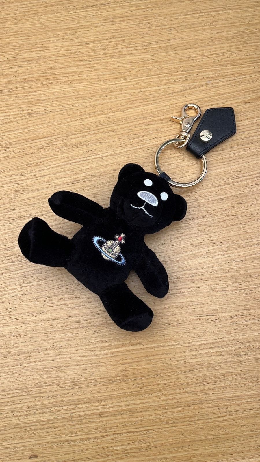 Vivienne Westwood o1f1d3z1025 Size: OS / Teddy Bear Keyring in Black Size ONE SIZE - 2 Thumbnail