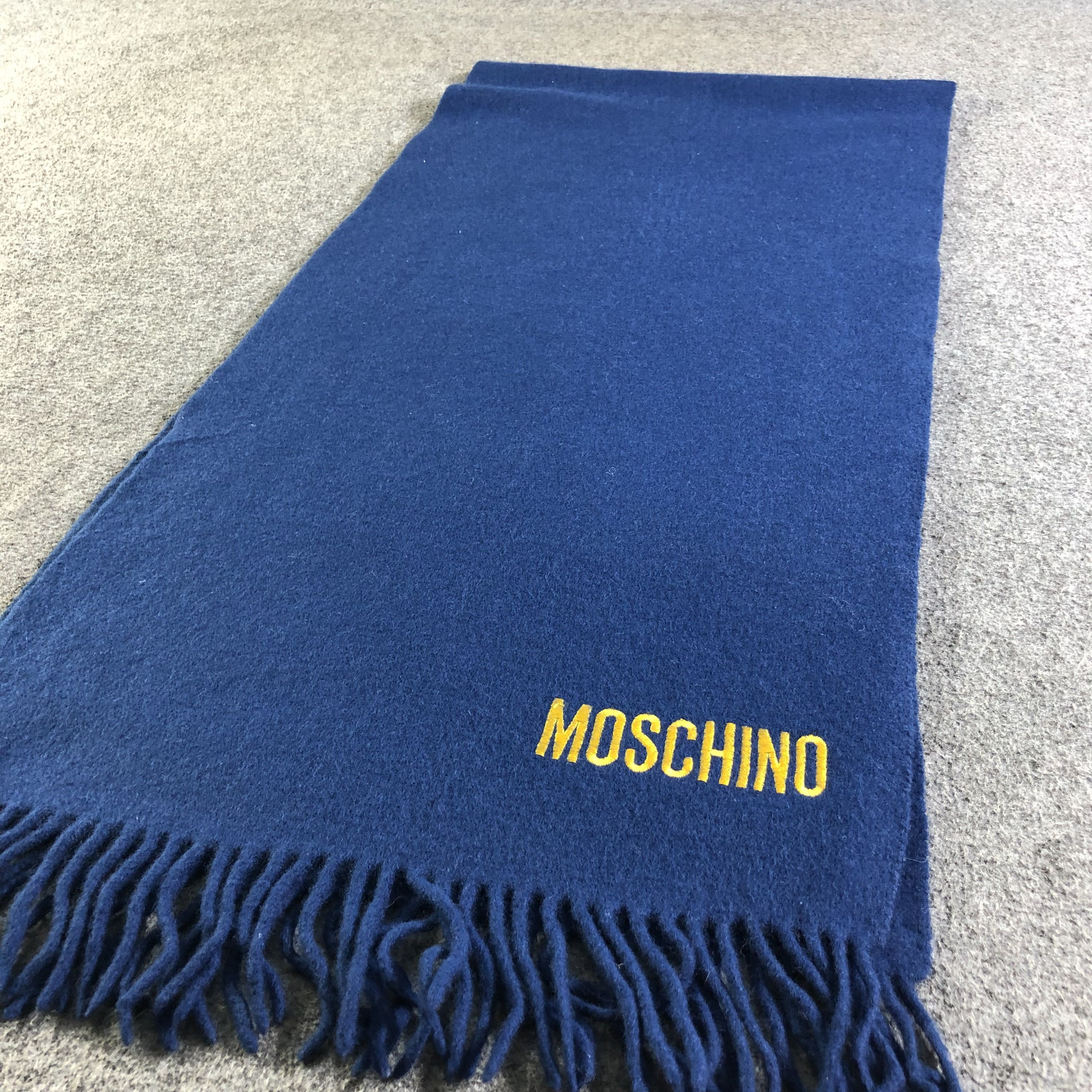 Moschino Moschino Wool Scarf Muffler Neckwear V2123 Size ONE SIZE - 3 Thumbnail