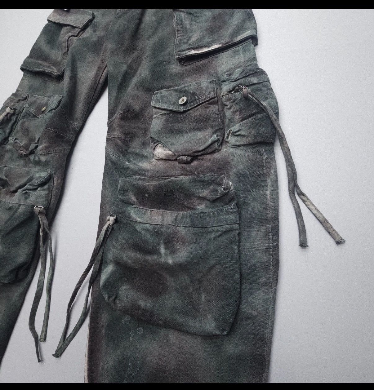 The Attico CARGO FERN PANTS Size 30" / US 8 / IT 44 - 5 Thumbnail