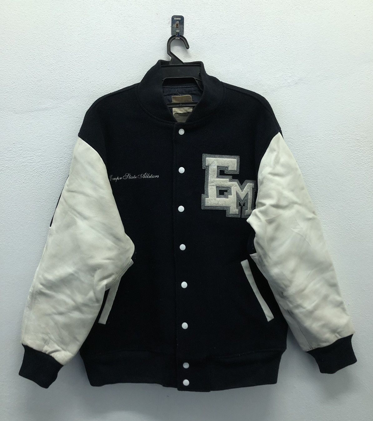 Japanese Brand Vintage Empr State Allstar Made In Japan Varsity Jacket Size US L / EU 52-54 / 3 - 1 Thumbnail