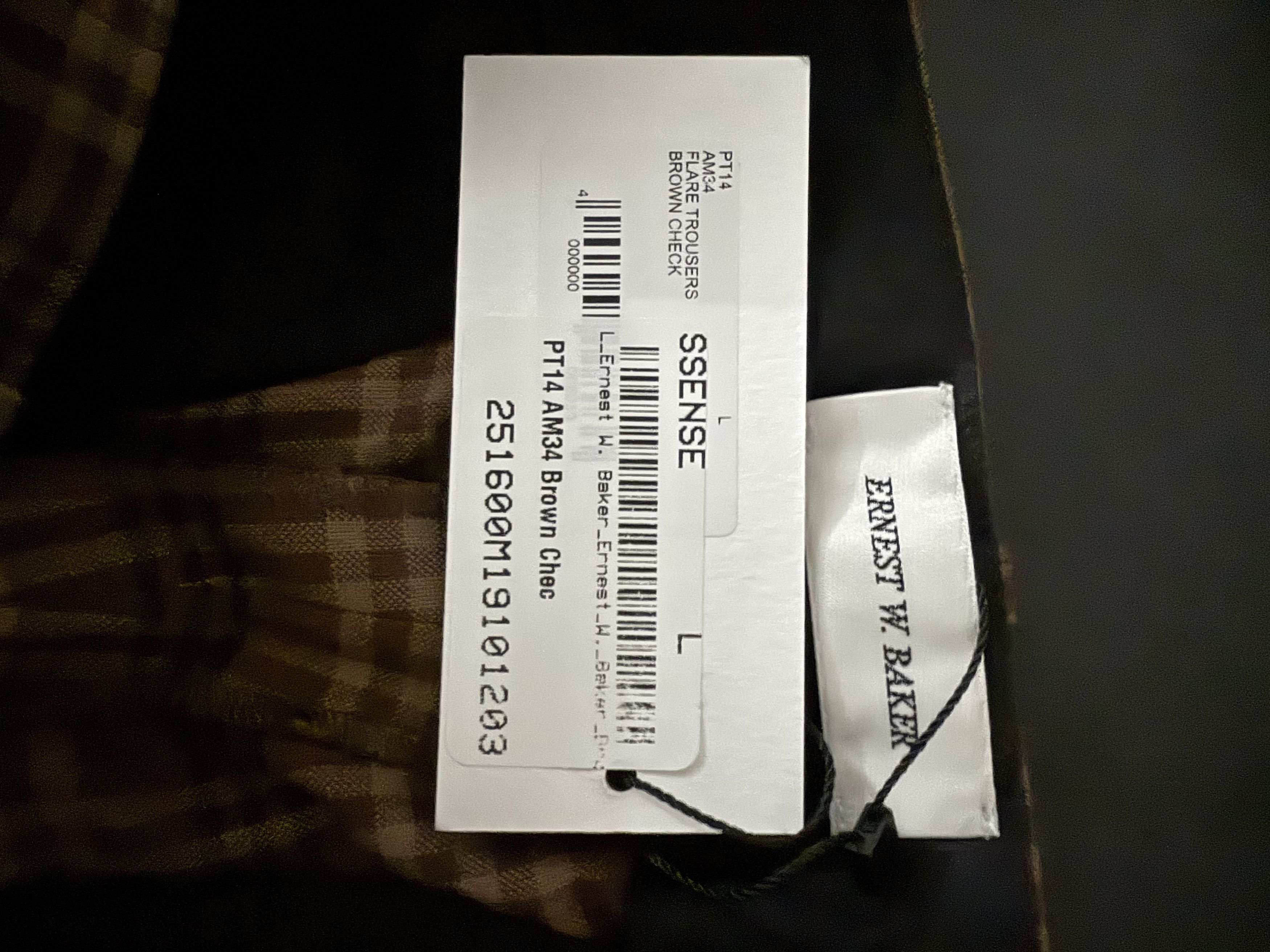 Ernest W. Baker Red Tartan Flare Trousers Size US 34 / EU 50 - 11 Thumbnail