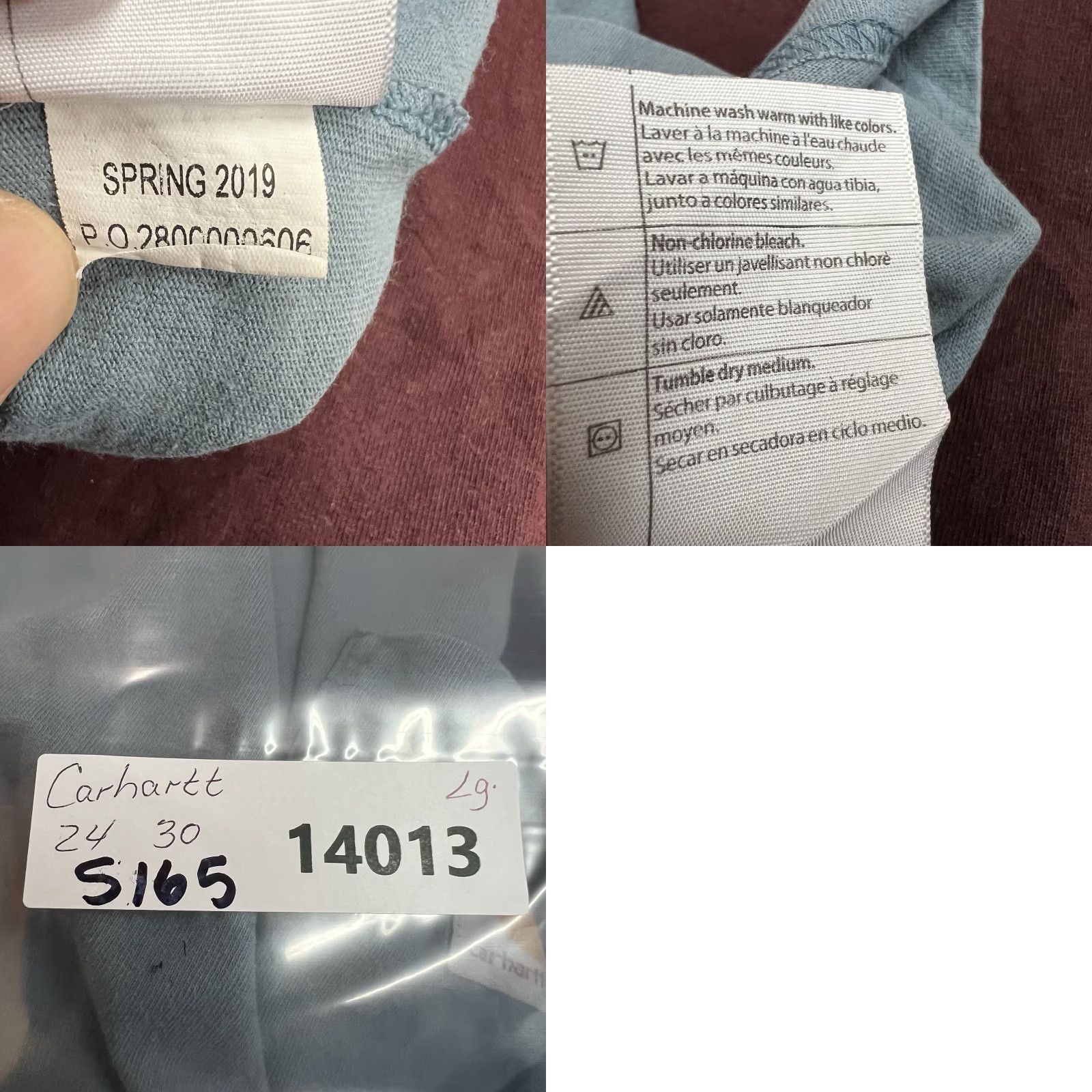 Carhartt VINTAGE Carhartt Men's Short Sleeve T-Shirt Size L Crew Neck Gray Pockets Outdoor 2010s Size US L / EU 52-54 / 3 - 8 Thumbnail