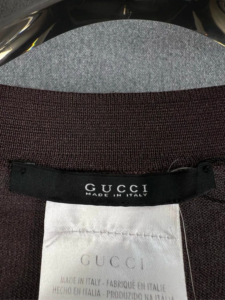 Gucci Gucci Size OS Knitted wool cardigan 2503-Nextarrow Size US XS / EU 42 / 0 - 4 Thumbnail