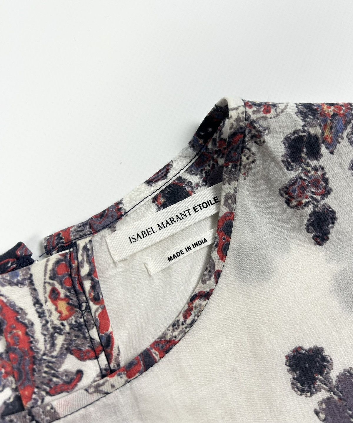 Isabel Marant Etoile Isabel Marant Étoile Tullya Blouse Paisley Cotton Top M Size M / US 6-8 / IT 42-44 - 11 Thumbnail