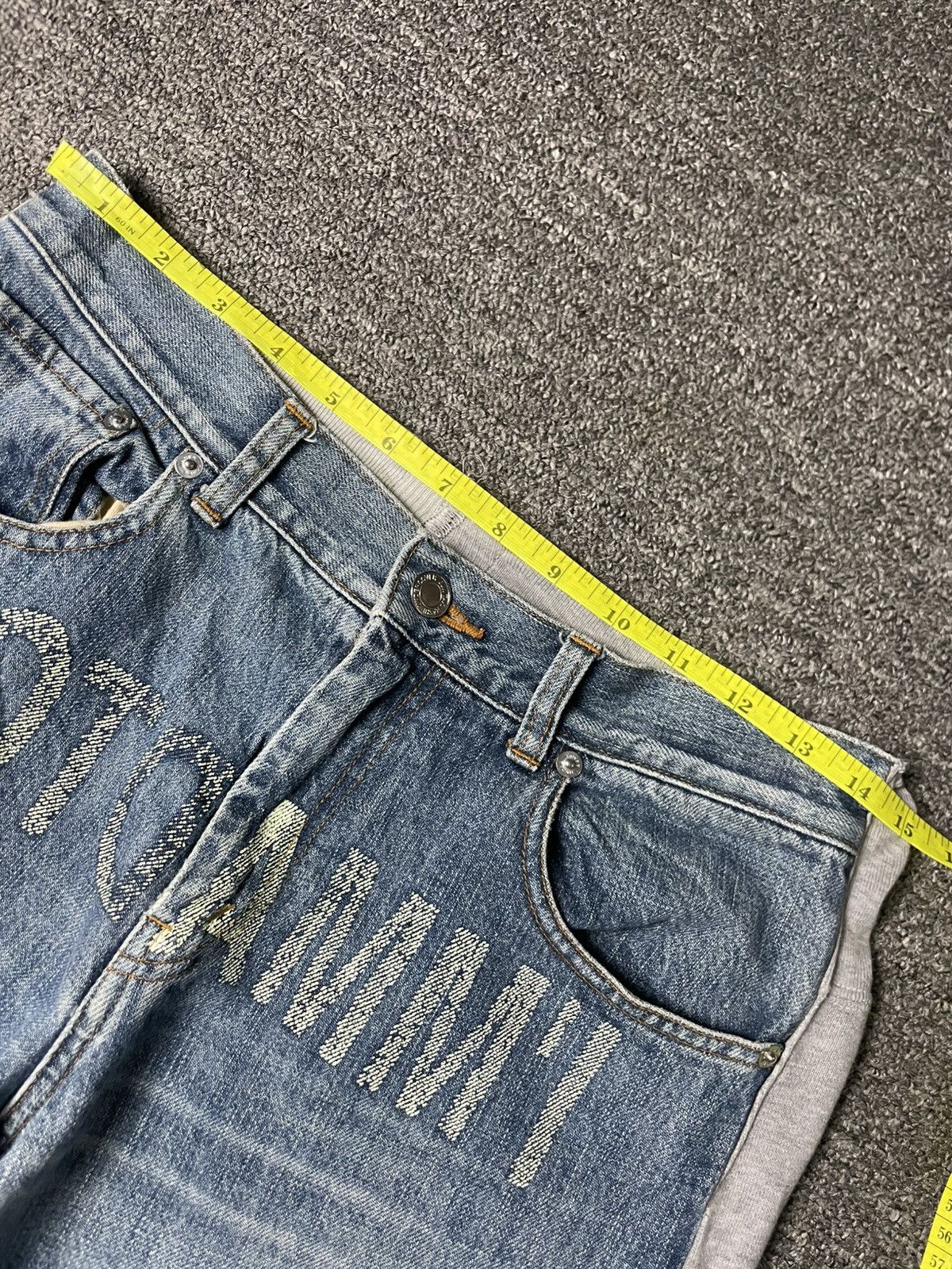 Undercover UNDERCOVER IMMADTOO HYBRID JEANS (90) Size US 30 / EU 46 - 7 Thumbnail