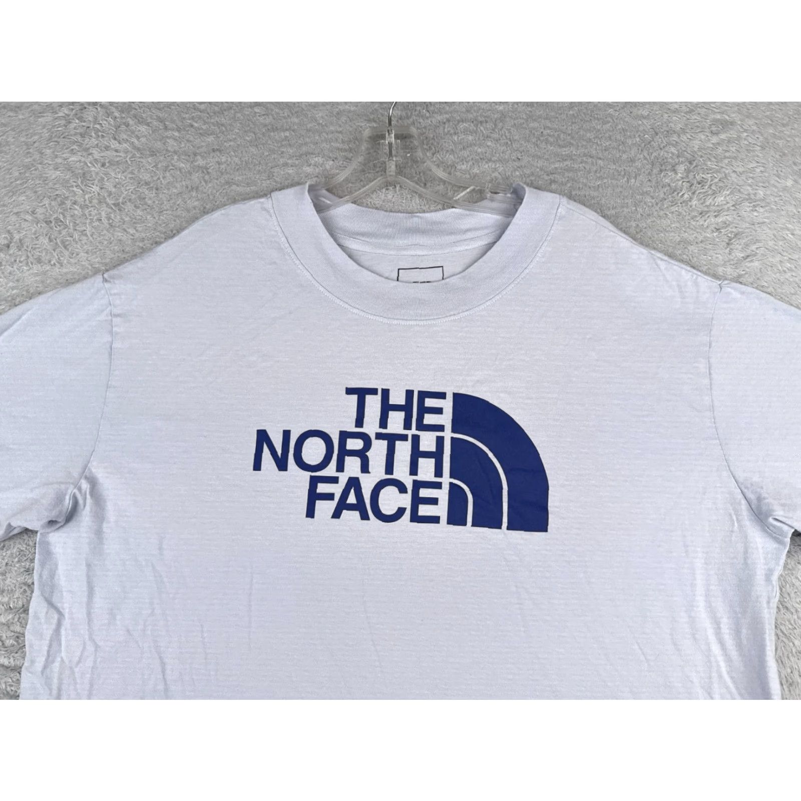 The North Face VINTAGE The North Face Shirt Women XL Blue Crew Neck Cotton Blend Crop Length? Size XL / US 12-14 / IT 48-50 - 4 Thumbnail