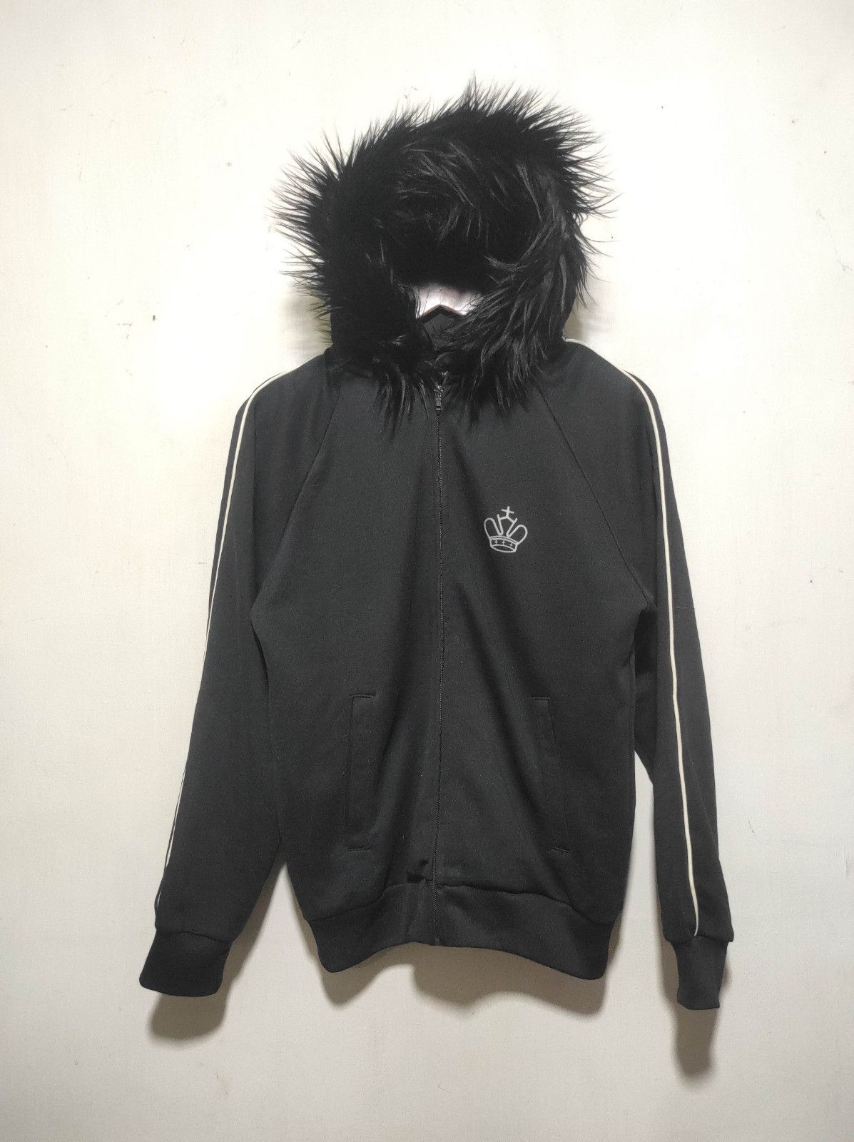 Japanese Brand Right-on zip fur hoodie ifsix LGB style Size US M / EU 48-50 / 2 - 2 Thumbnail