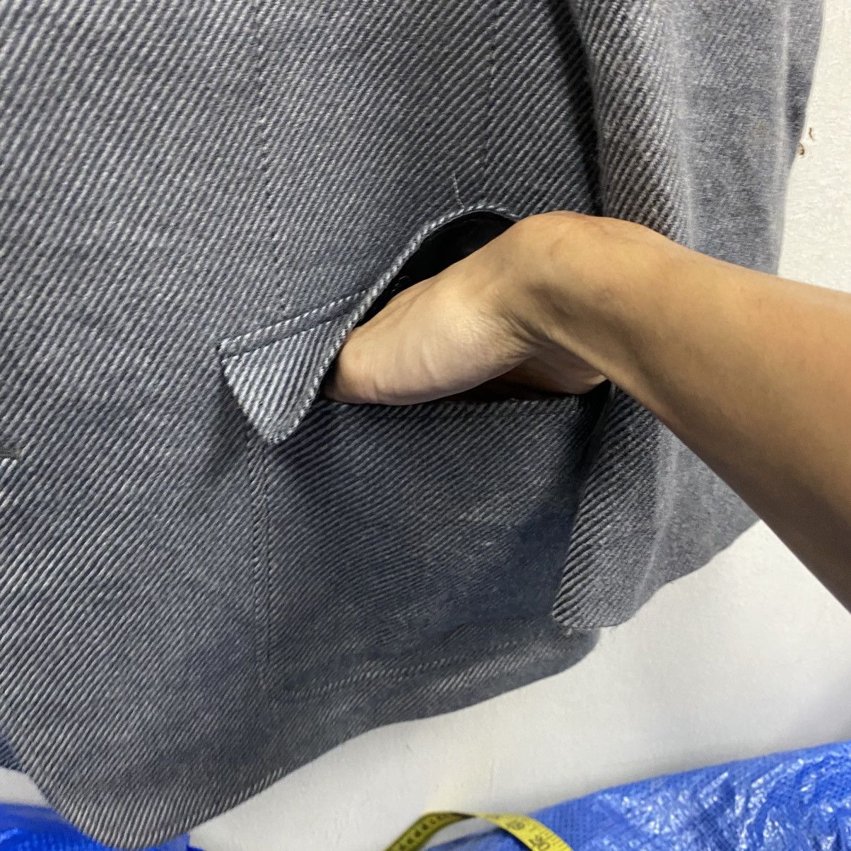 Christian Dior Monsieur 💥OFFER💥 Christian DIOR Monsieur Herringbone Wool Blazer Size 42L - 9 Thumbnail