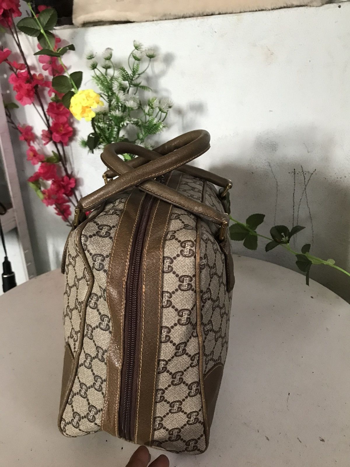 Paolo Gucci Vintage Gucci Plus GG Boston Bag Size ONE SIZE - 4 Thumbnail