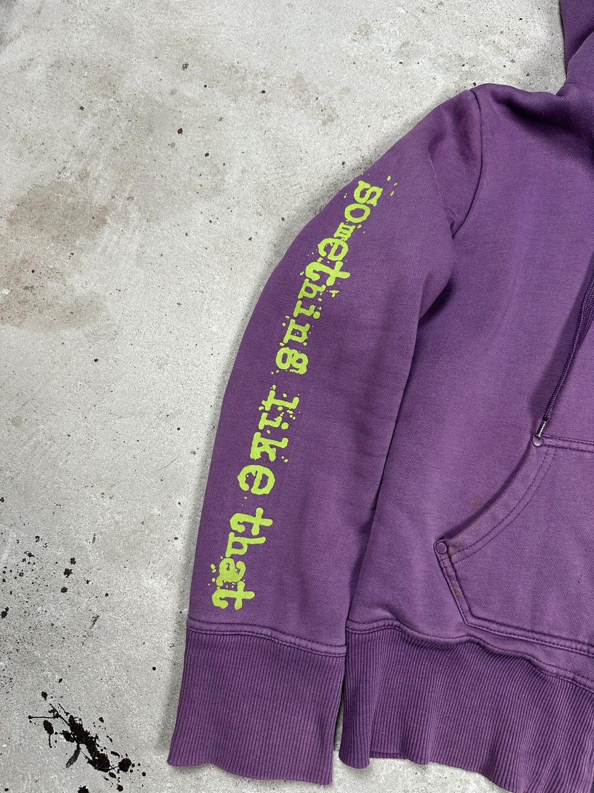 Abercrombie & Fitch Vintage Y2K Faux Fur Purple Hoodie 2 Zip Sweatshirt Size US S / EU 44-46 / 1 - 4 Thumbnail